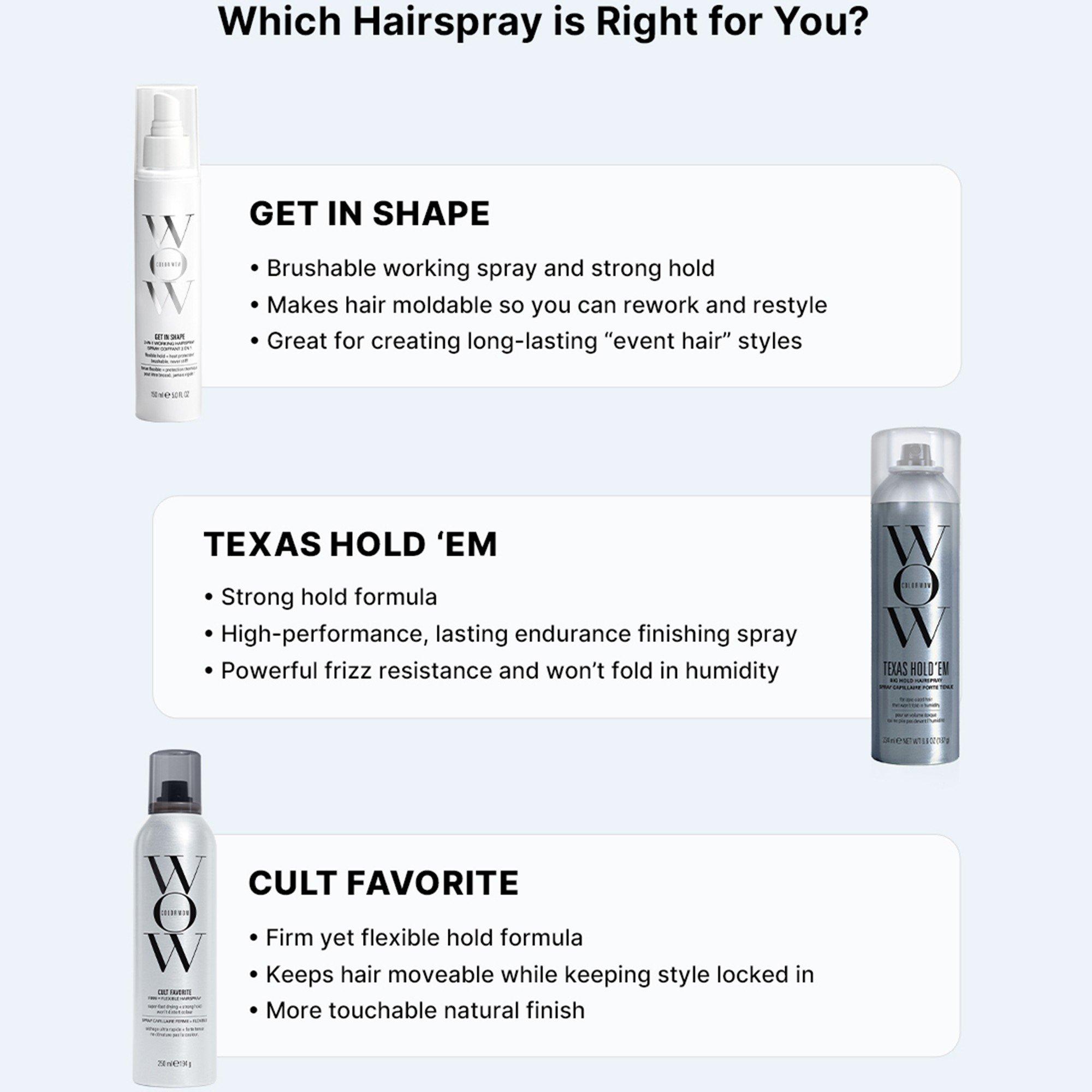 Not Applicable - Color Wow - 2-in-1 Working Hair Spray - 9