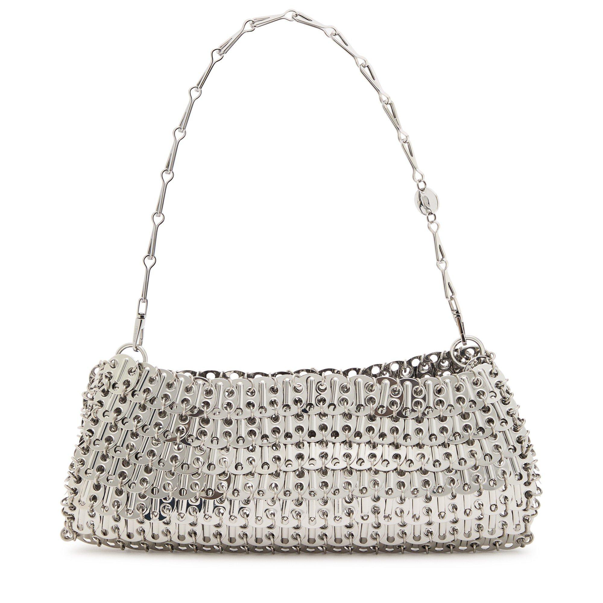 SILVER - Rabanne - DISC EW SHOULDER BAG