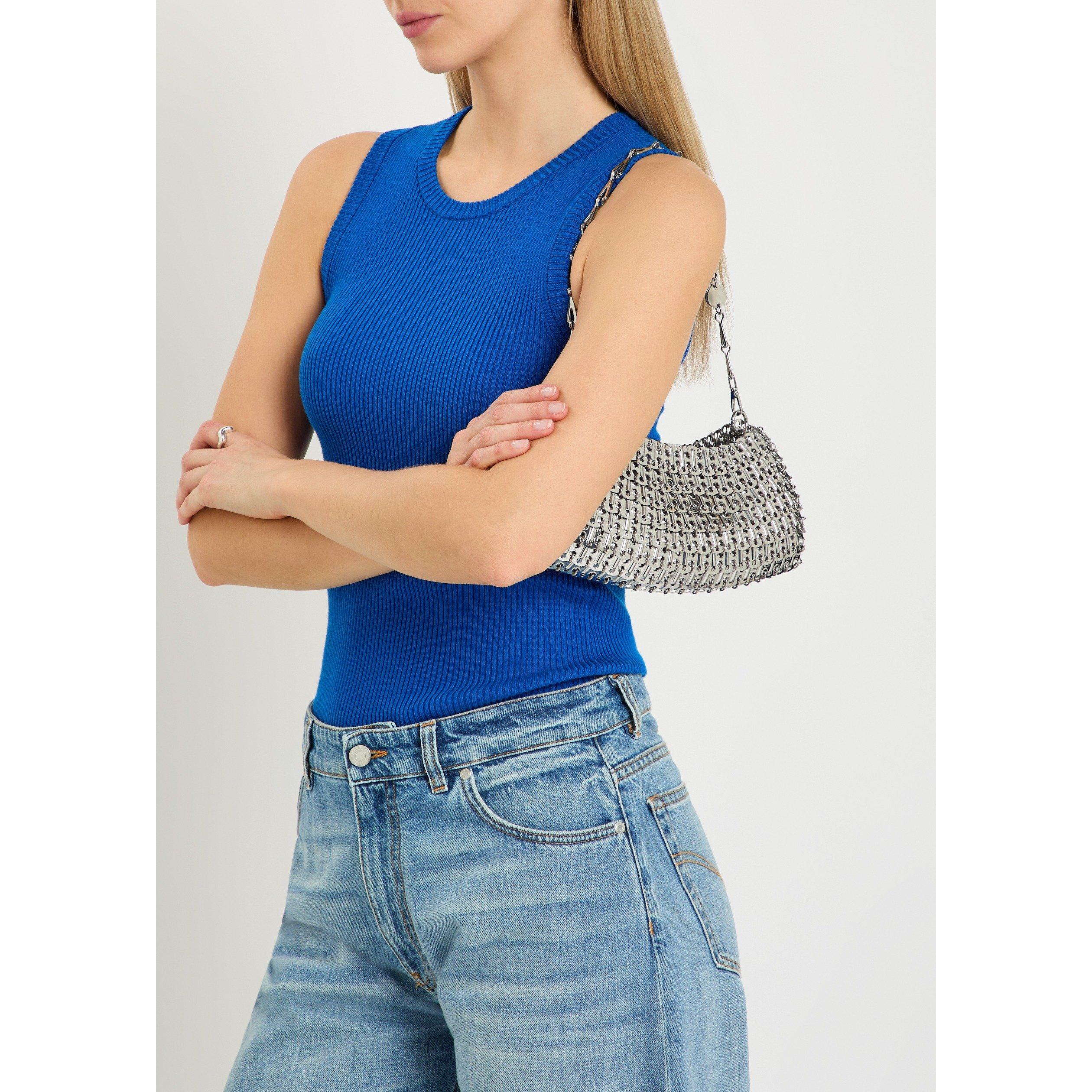 SILVER - Rabanne - Women's Disc Shoulder Bag - 3