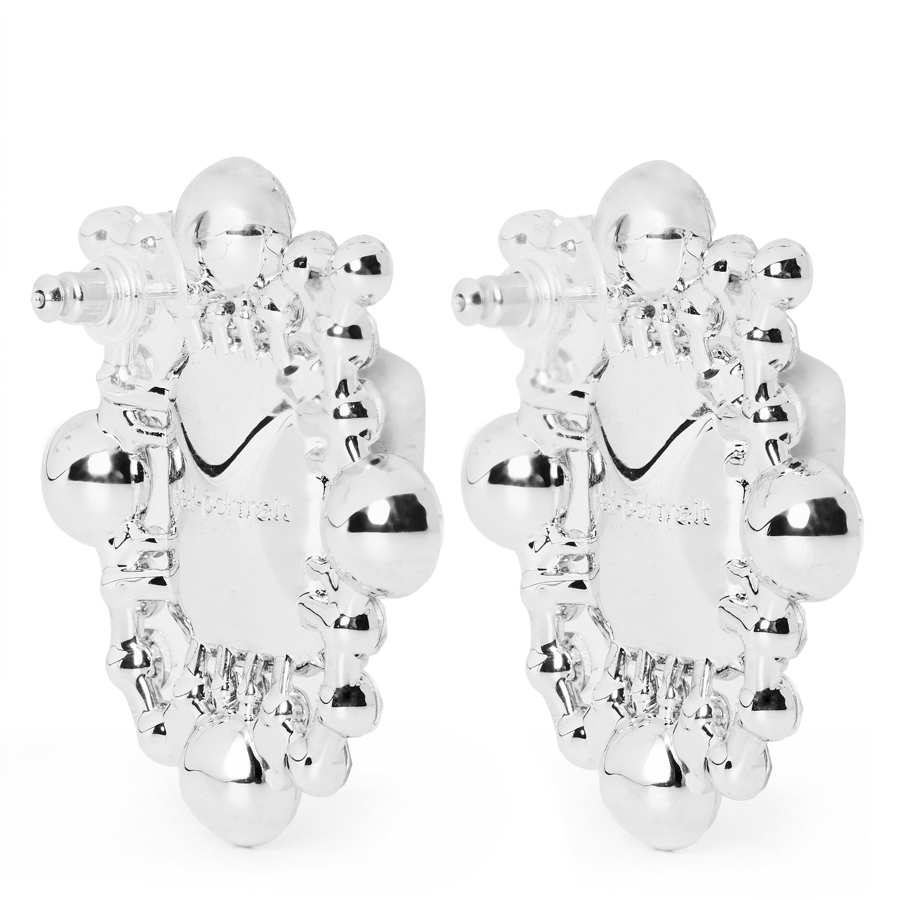 SILVER - Self Portrait - SILVER CRYSTAL CLUSTER EA - 2