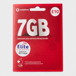 GAME SIM VODAFONE PAYG 10 T