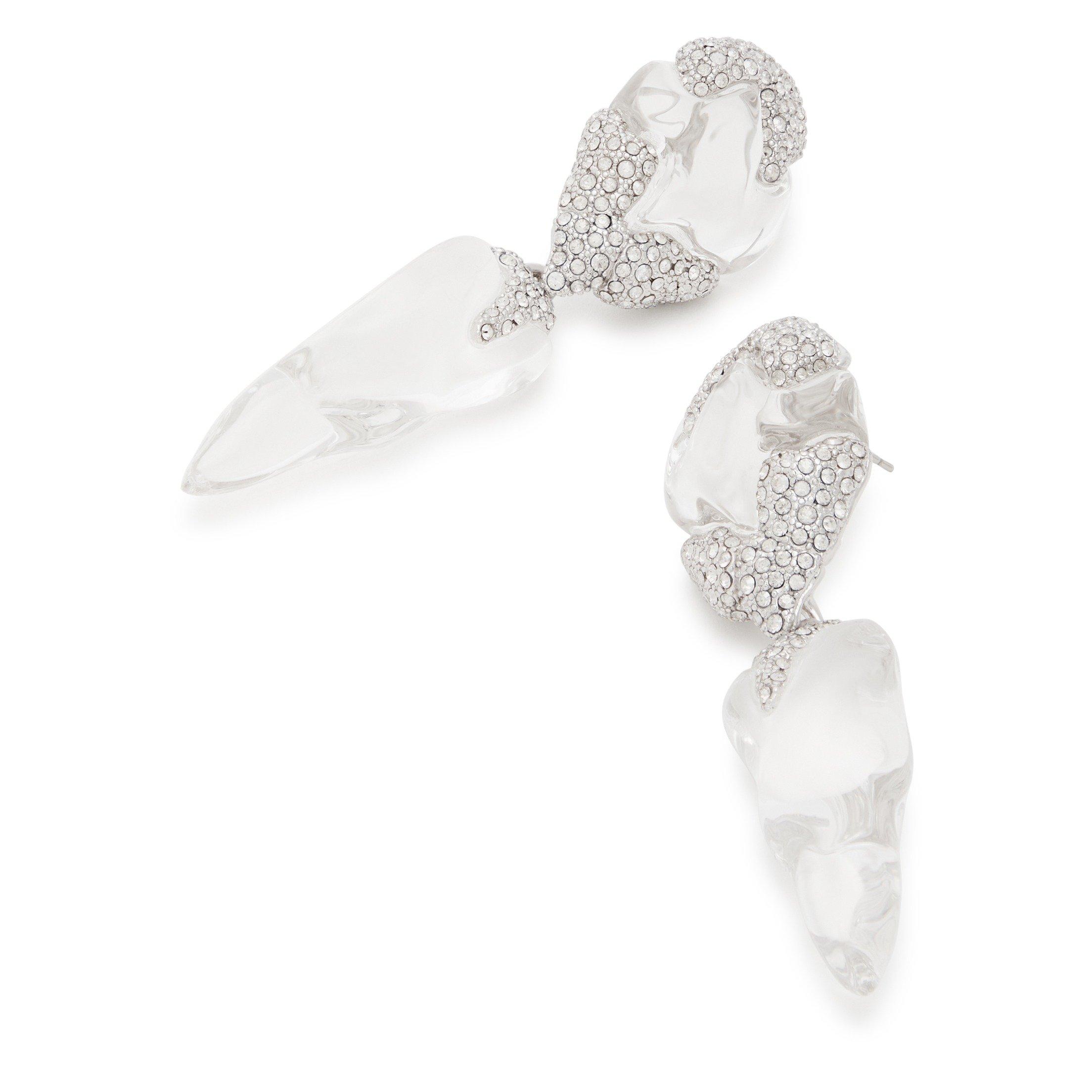 SILVER - Alexis Bittar - SILVERLAKE LUCITE POST DROP EA - 2
