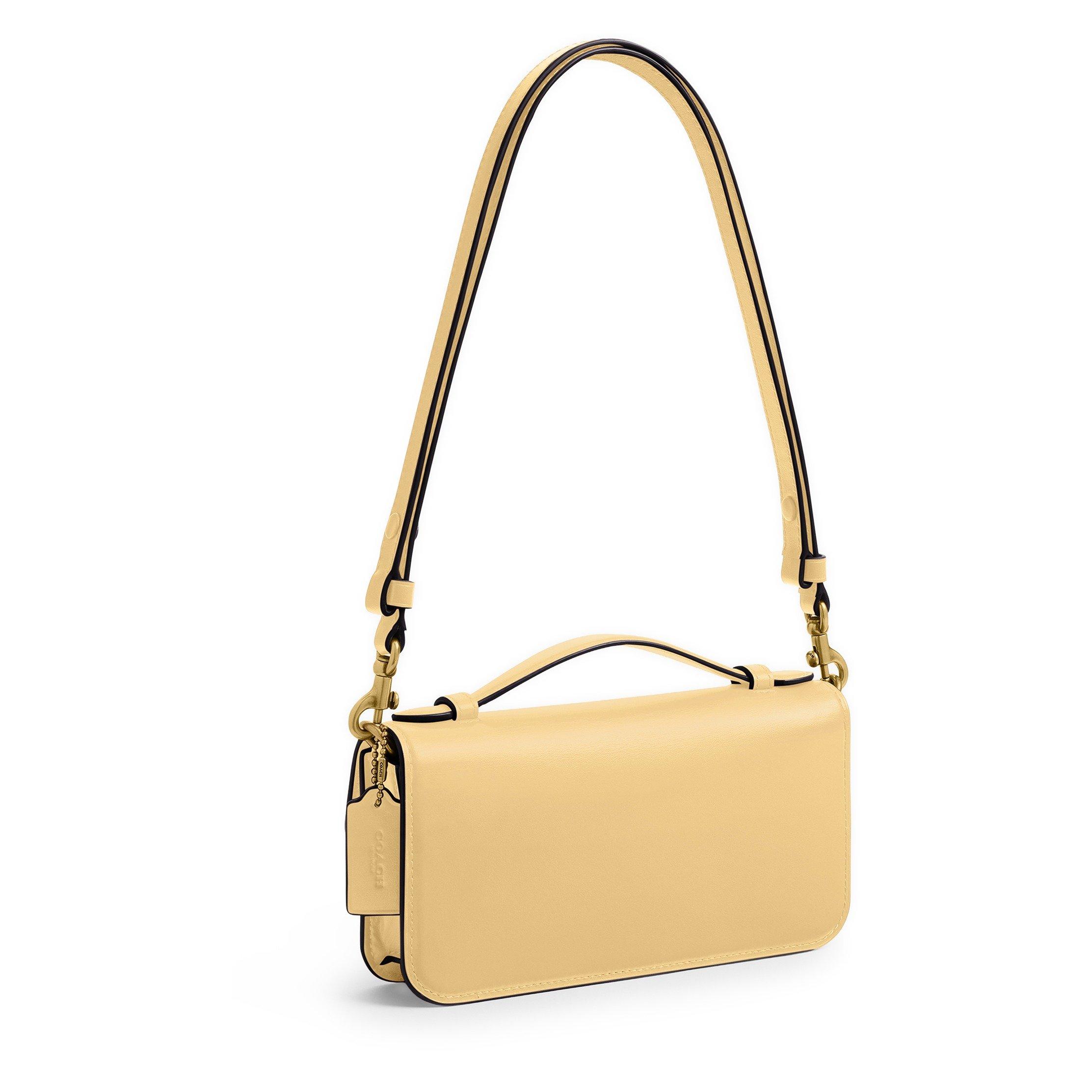 CREAM - Coach - LEATHER ELORA TOP HANDLE CROSS - 2