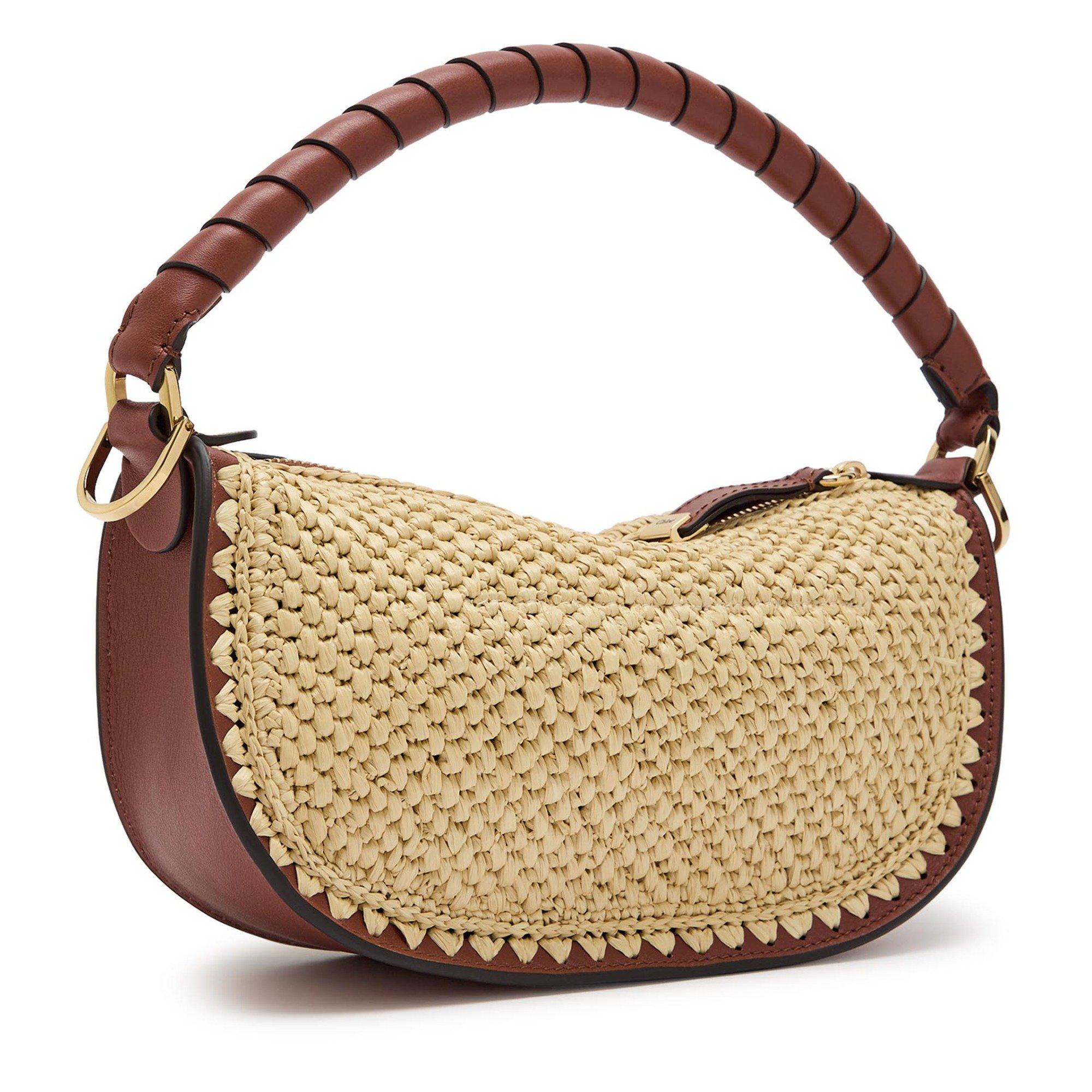 BROWN - Chloe - MARCIE RAFFIA MINI BAG - 2