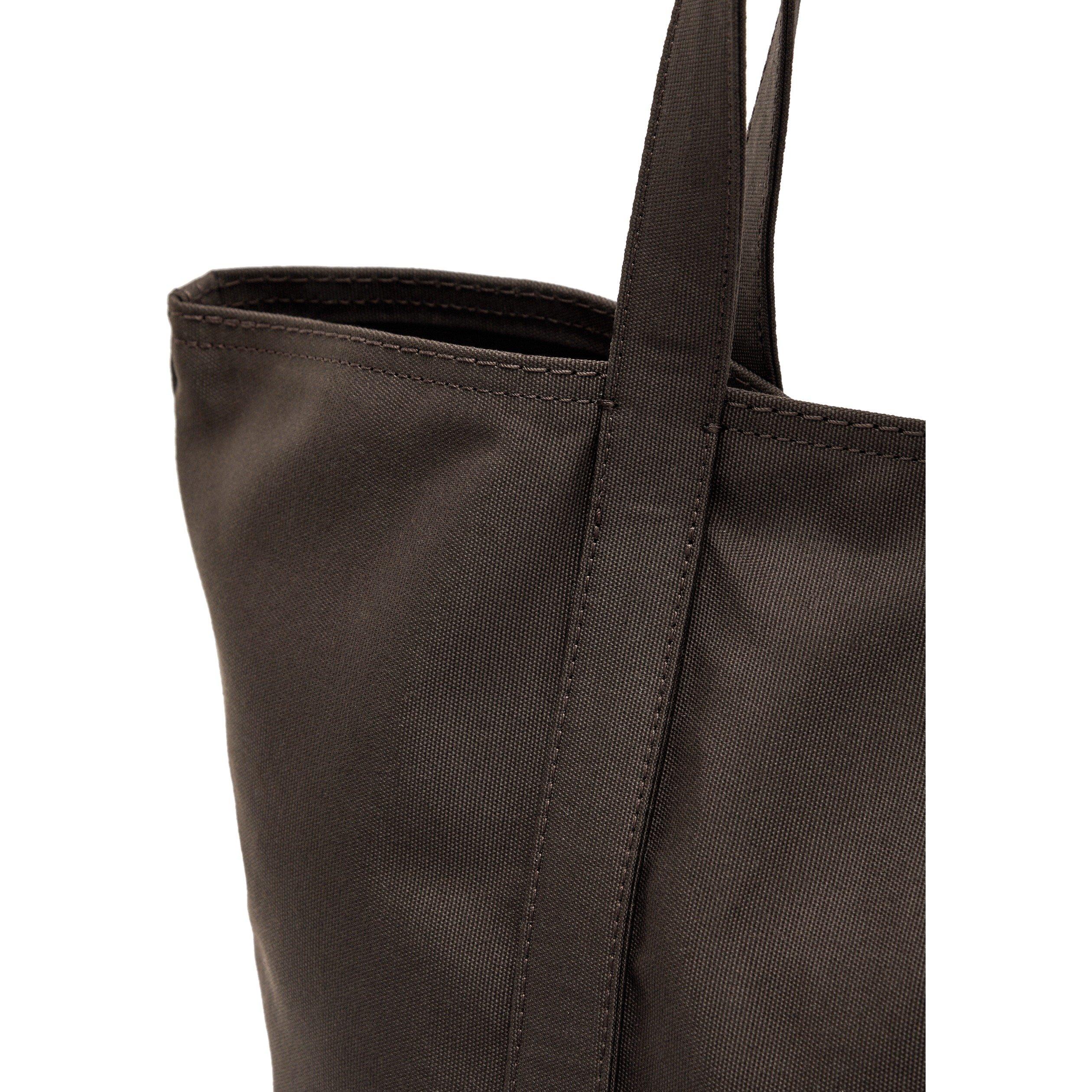 DARK BROWN - Toteme - Women's Cotton Beach Bag - 4