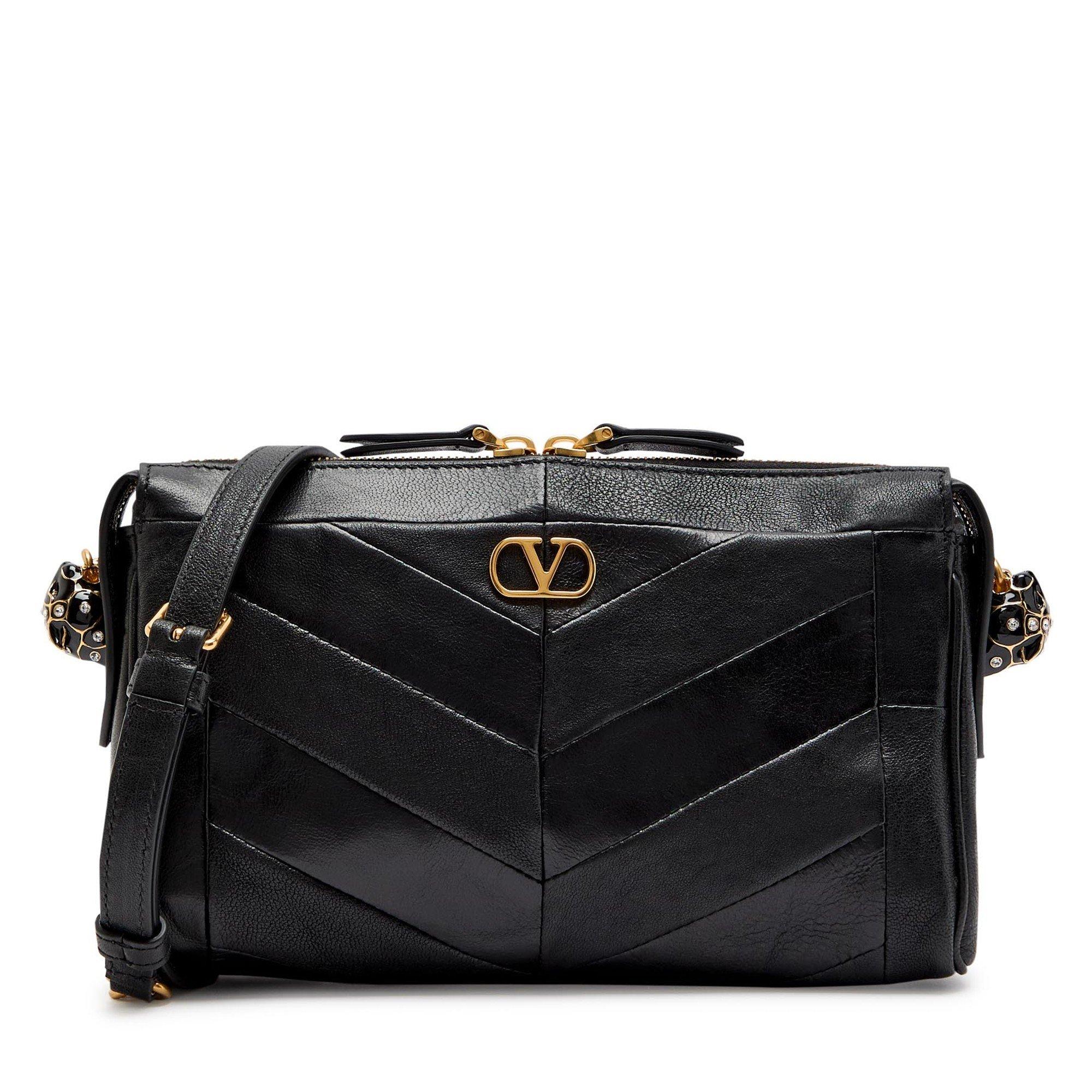 BLACK - Valentino - PATCHWORK NAPPA MATTE PANTHEA - 1