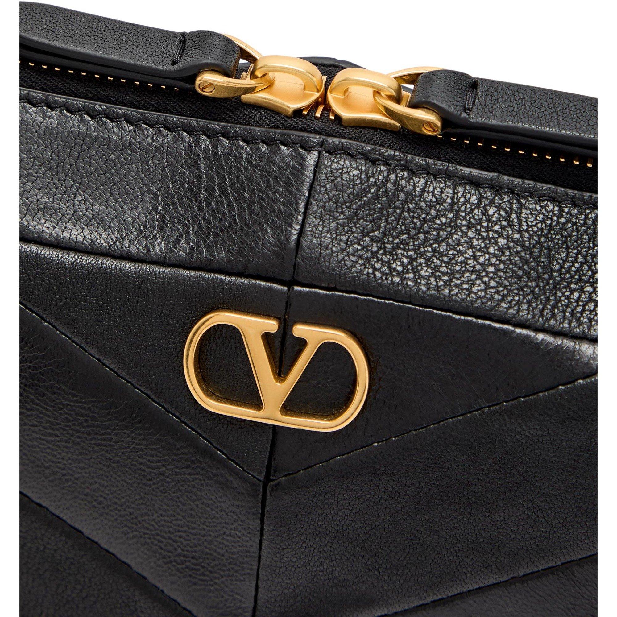 BLACK - Valentino - PATCHWORK NAPPA MATTE PANTHEA - 4