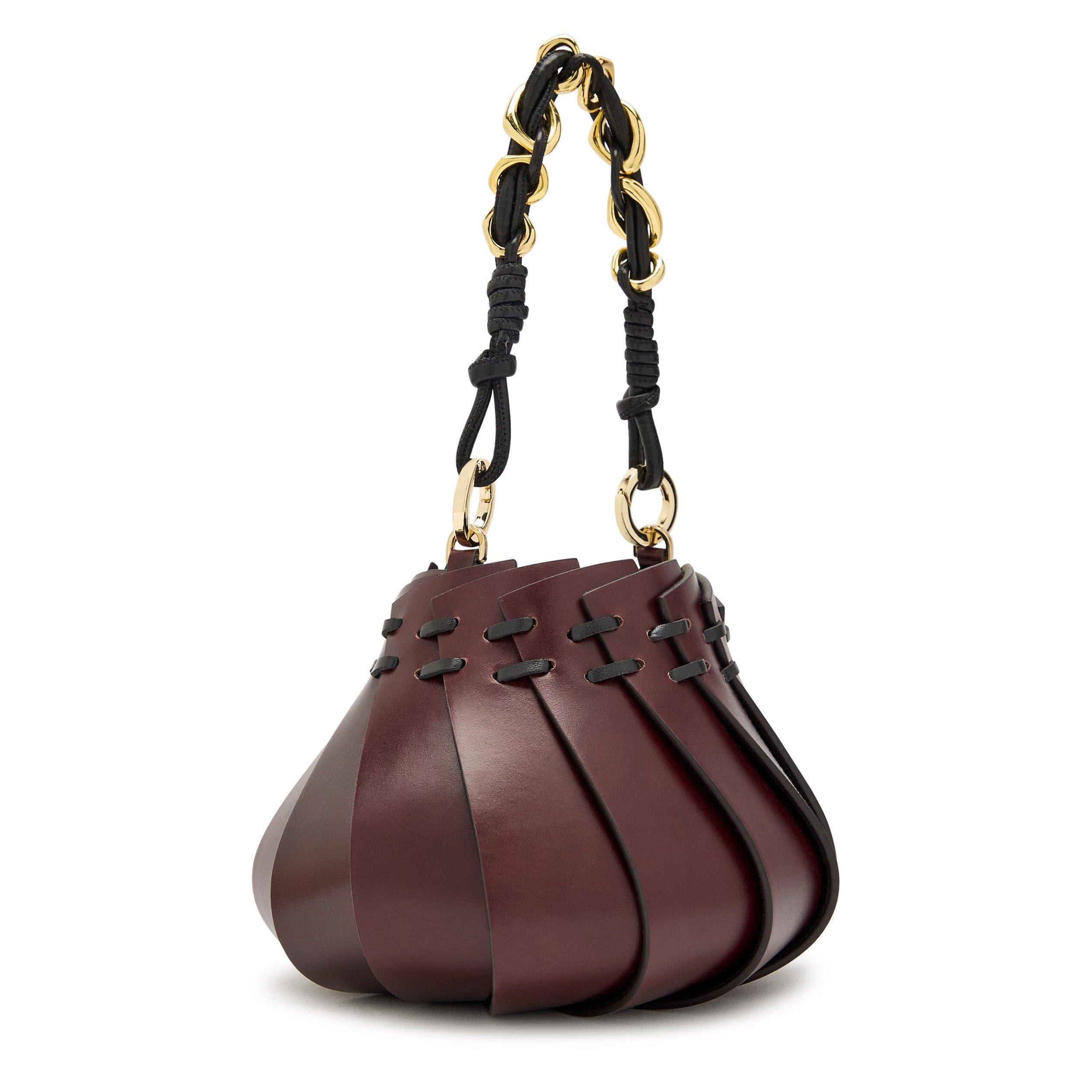 BROWN - AMANU - Mini Panel Bag - 2