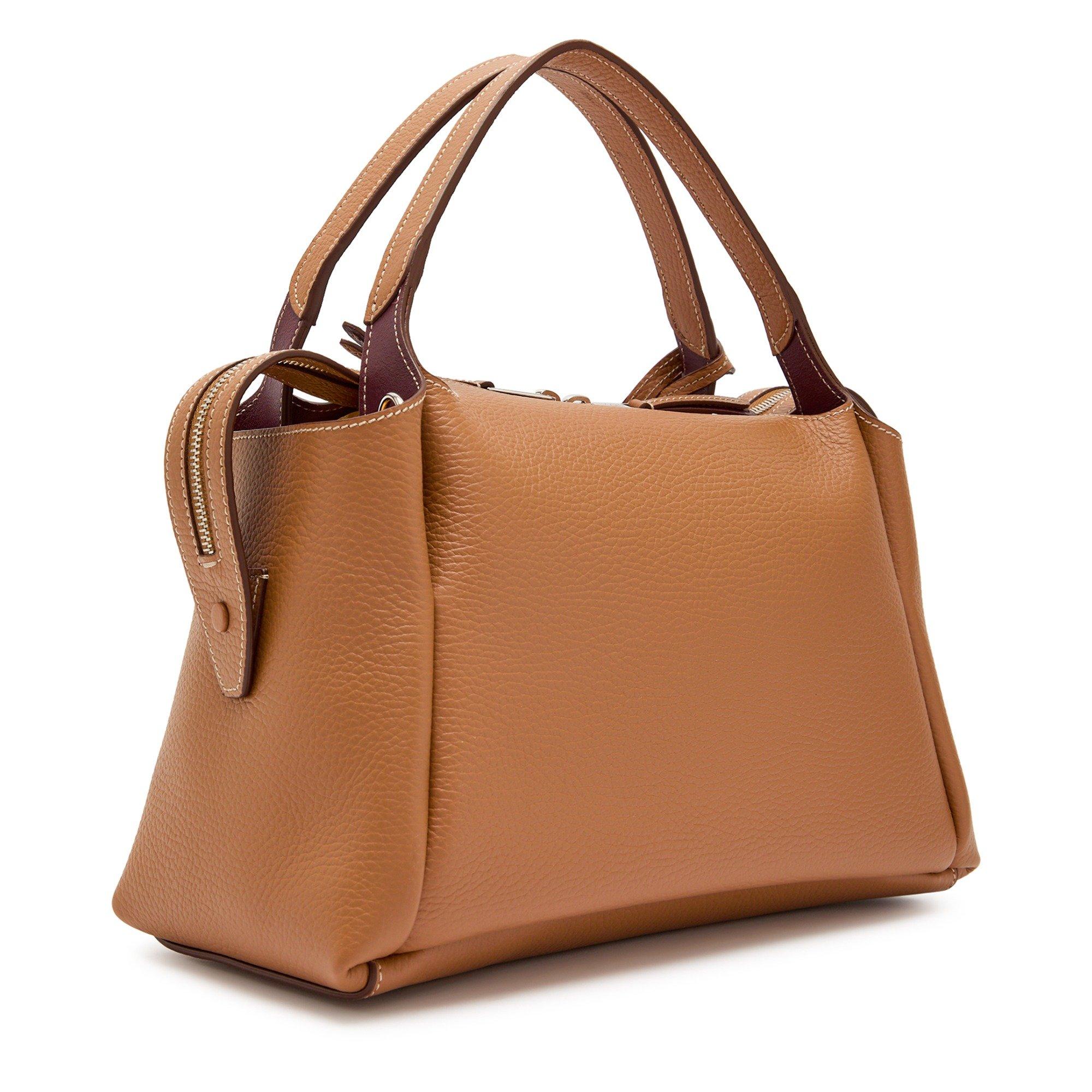 BEIGE - Tods - FLORIDA DOUBLE ZIP BAG - 2