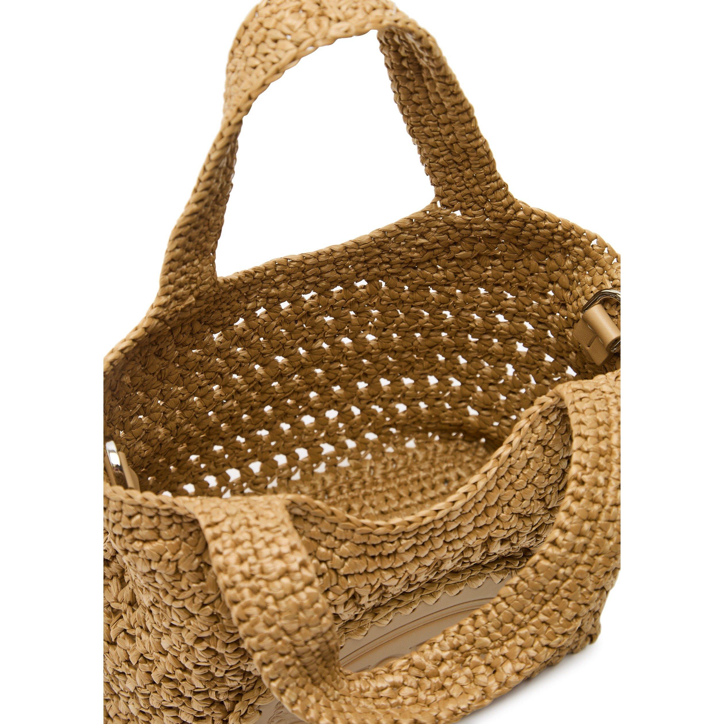 NATURAL - Tods - MANICI MINI RAFFIA  BAG - 5
