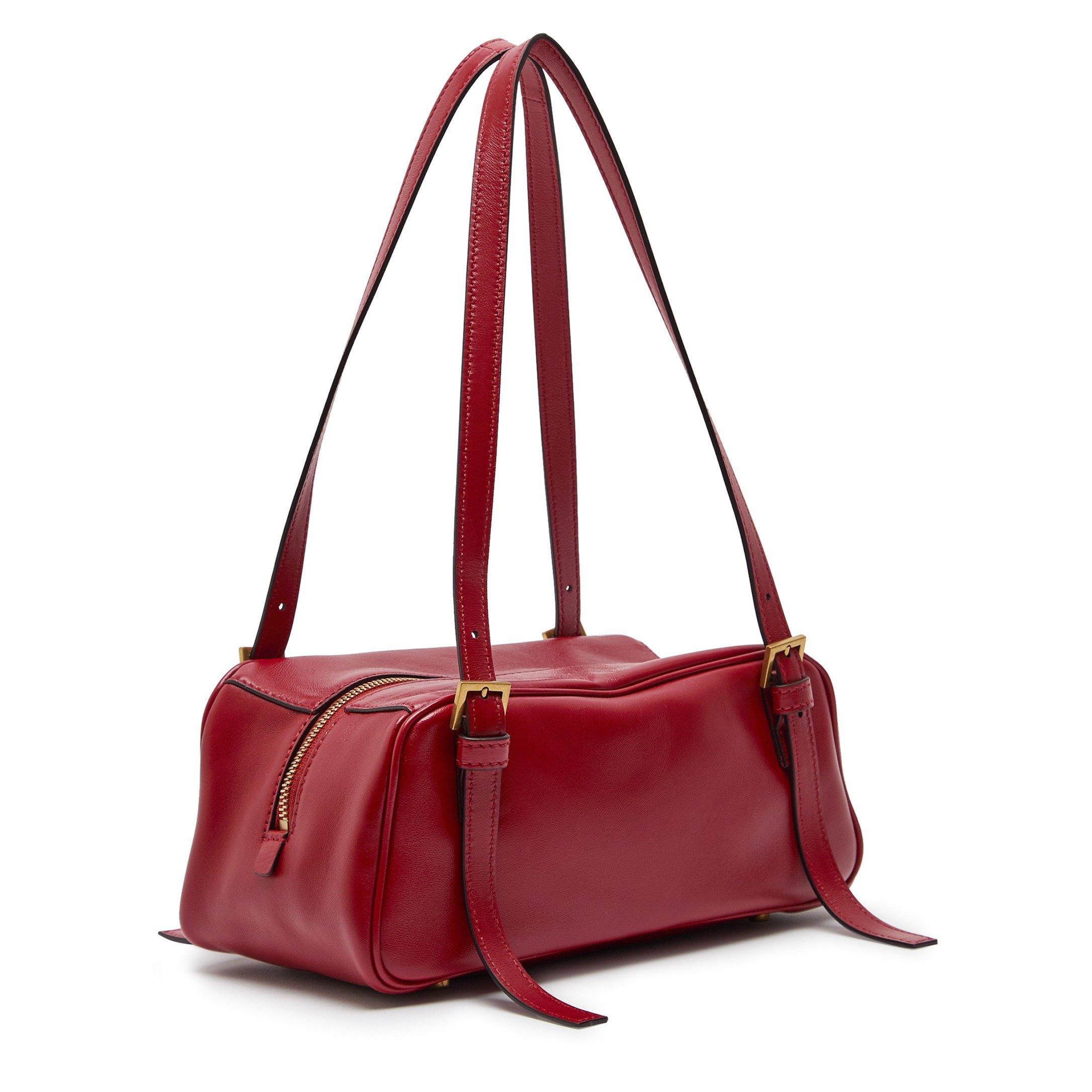 RED - Versace - LAMB LEATHER SMALL SHOULDER BA - 2