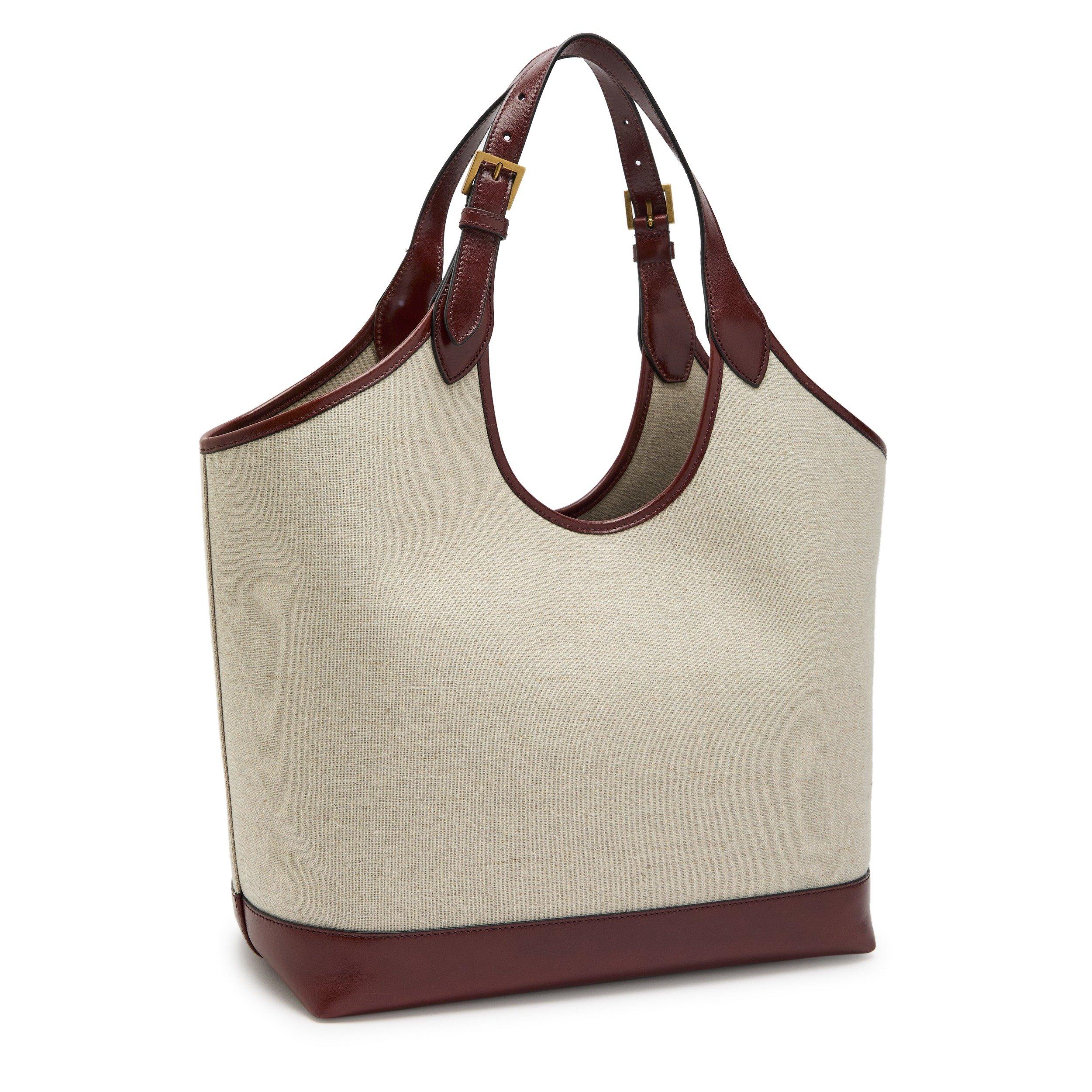 BEIGE - Versace - CANVAS LARGE TOTE - 2