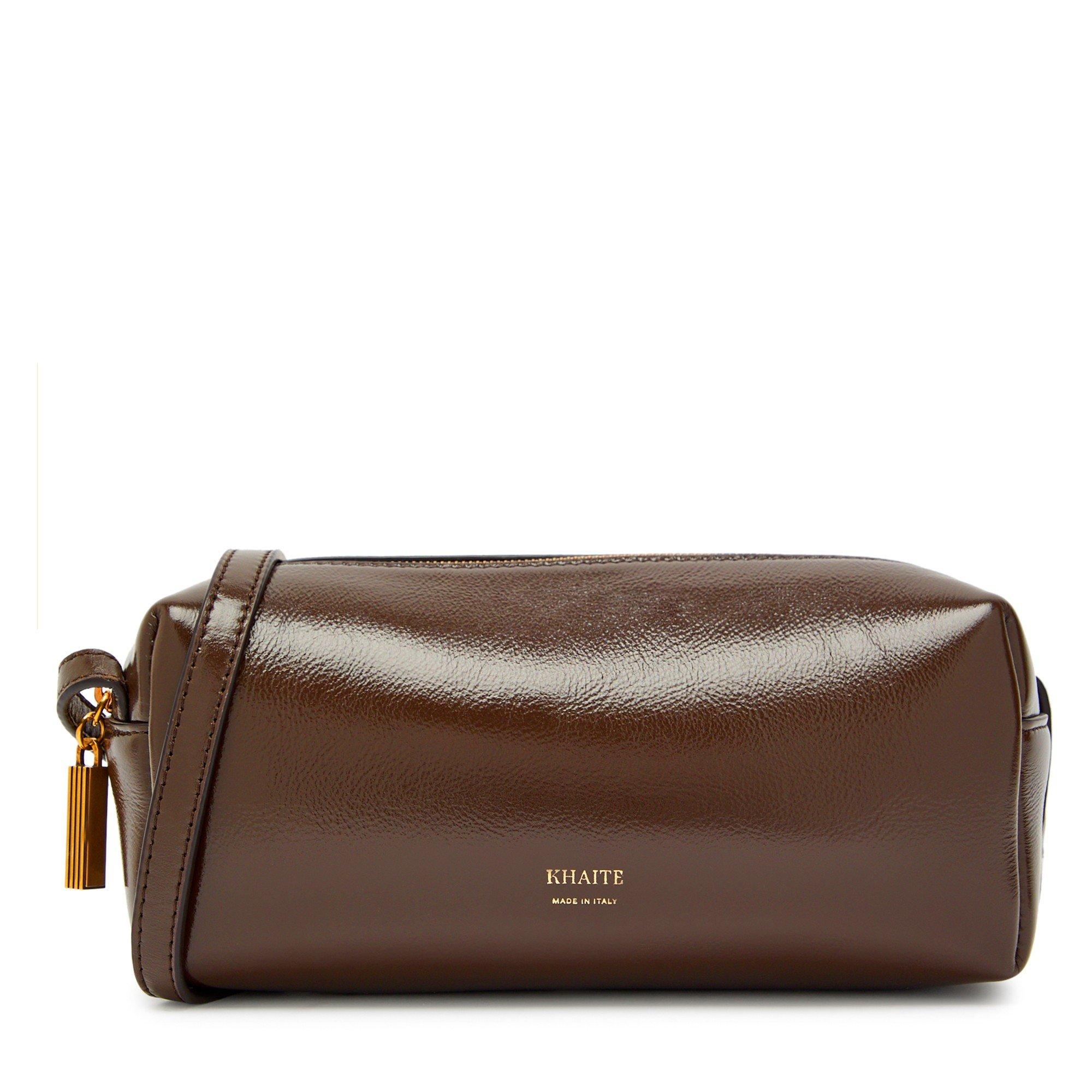 DARK BROWN - Khaite - KYE MINI CROSSBODY BAG