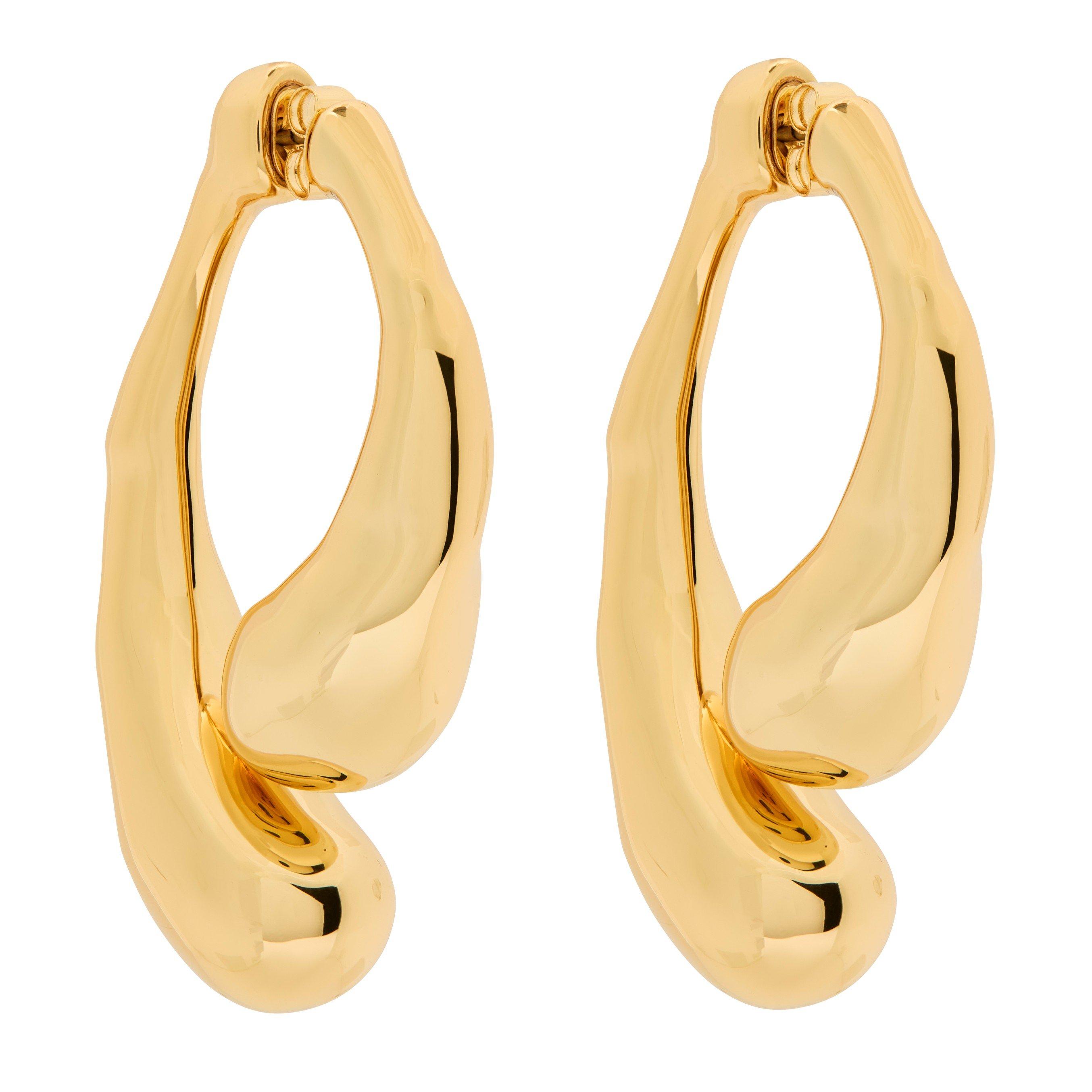 Alexis Bittar MOLTEN FRONT AND BACK EARRING