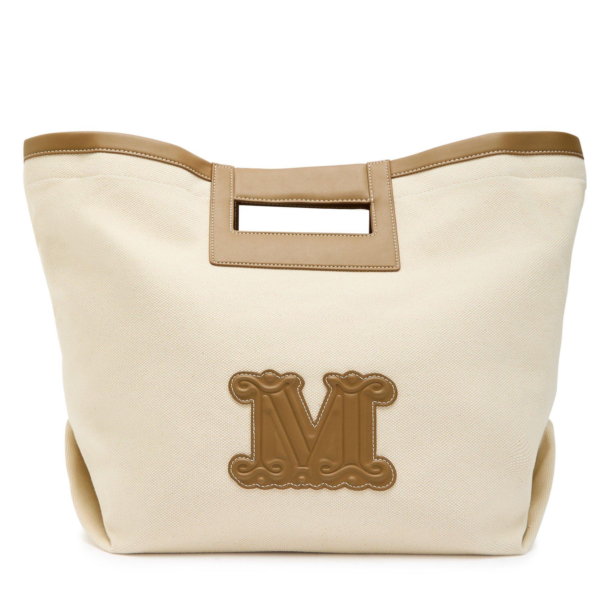 CAMEL - Max Mara - ACC BCHECRU BEACH BAG
