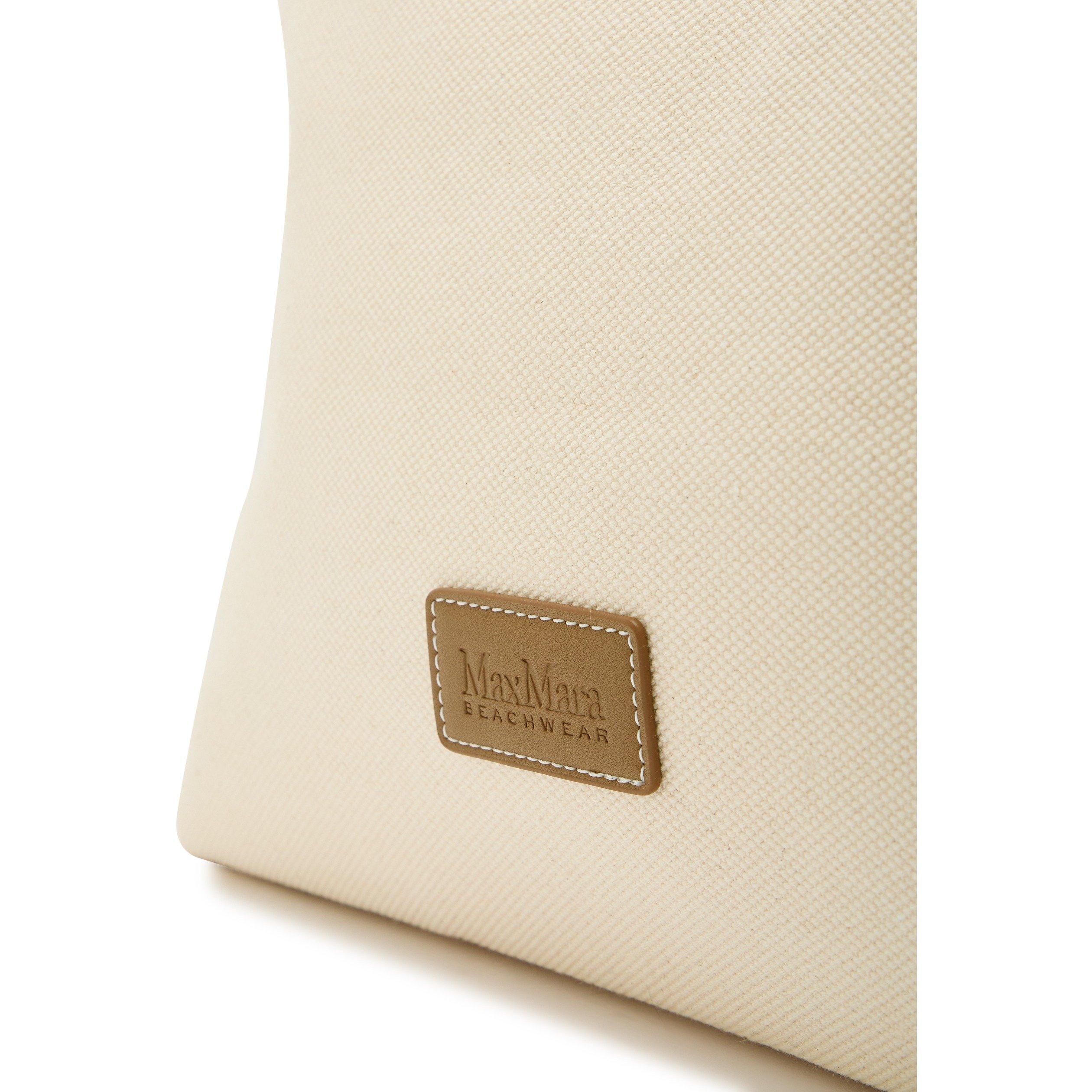 CAMEL - Max Mara - ACC BCHECRU BEACH BAG - 4
