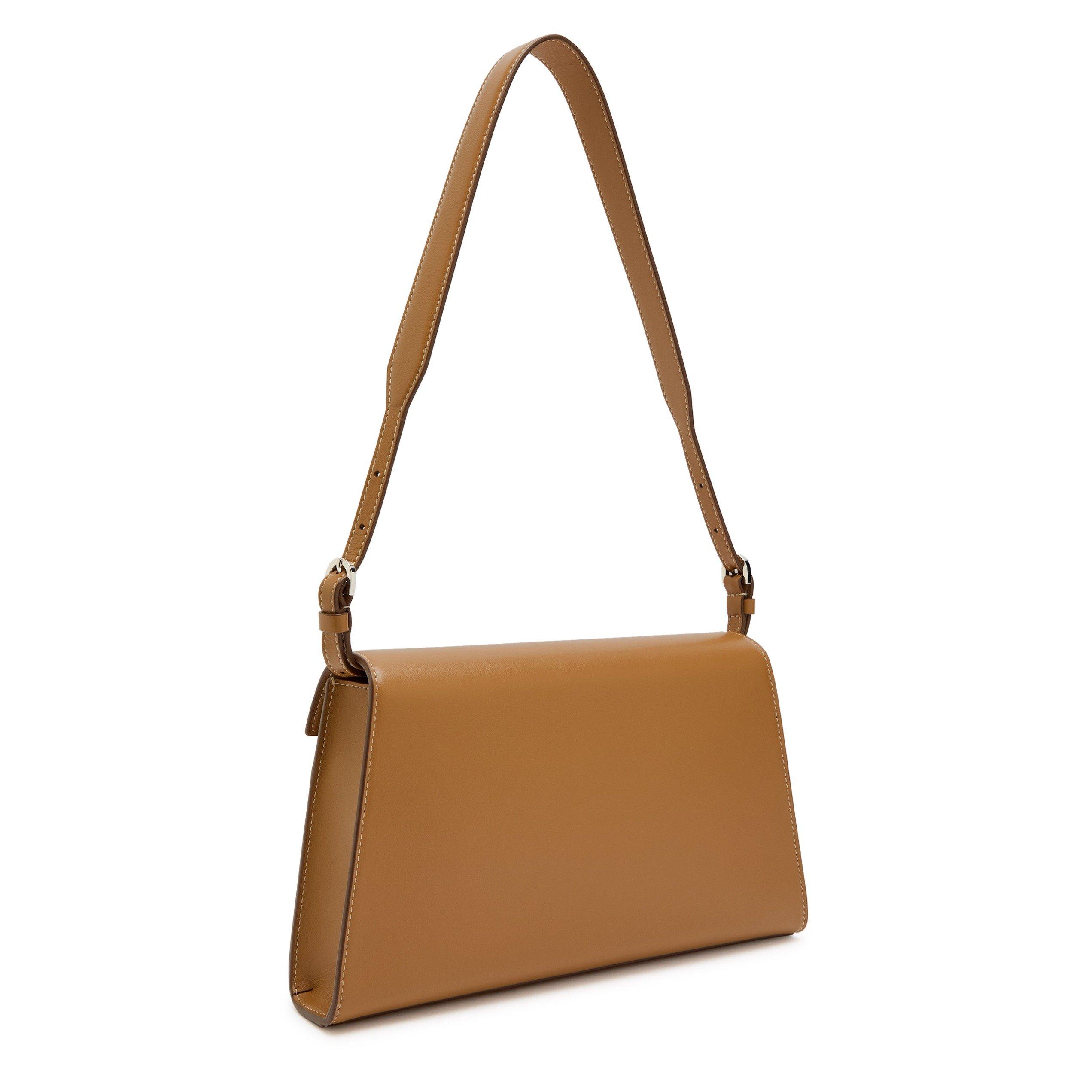 ORANGE - Savette - SYMMETRY SMOOTH SHOULDER BAG - 2