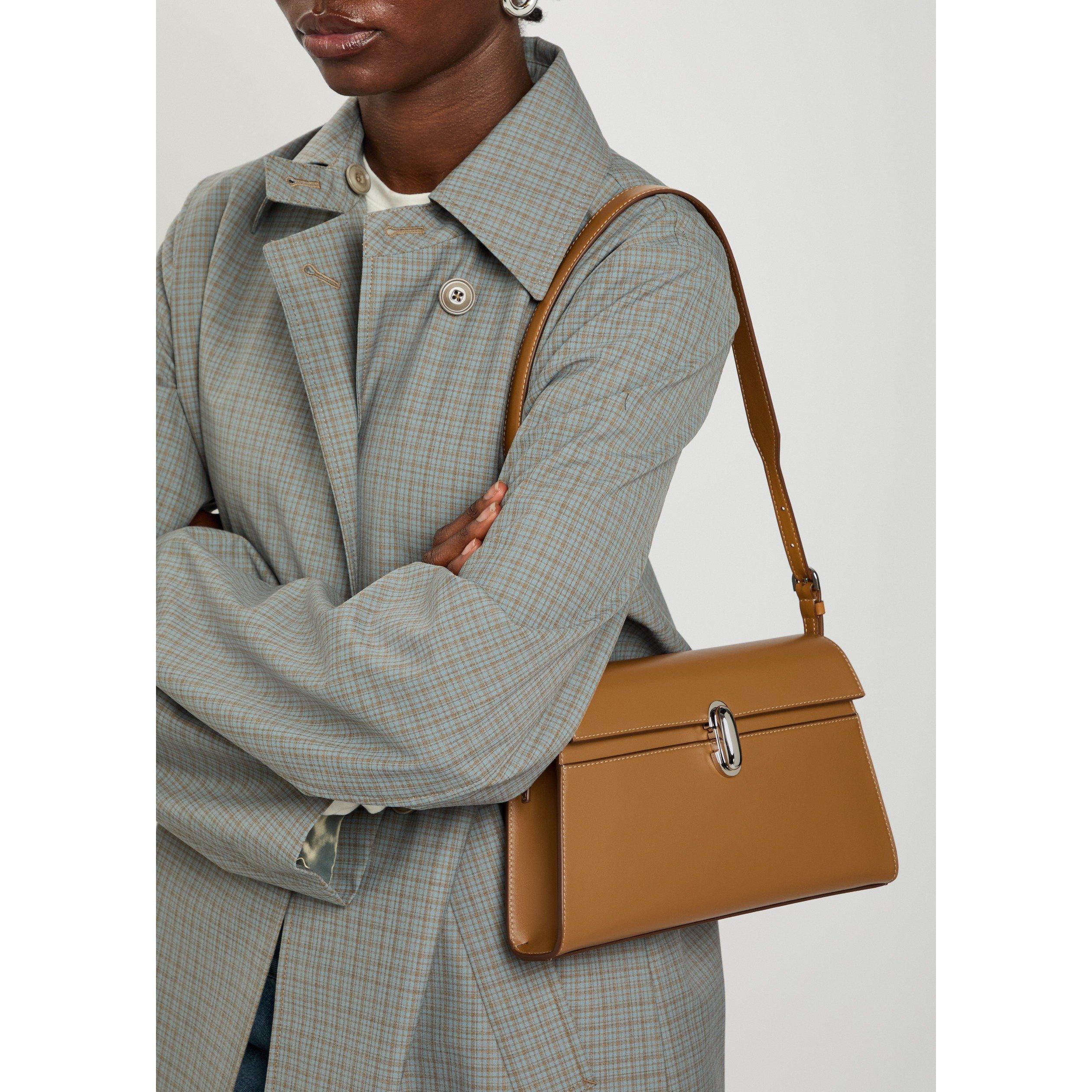 ORANGE - Savette - SYMMETRY SMOOTH SHOULDER BAG - 3