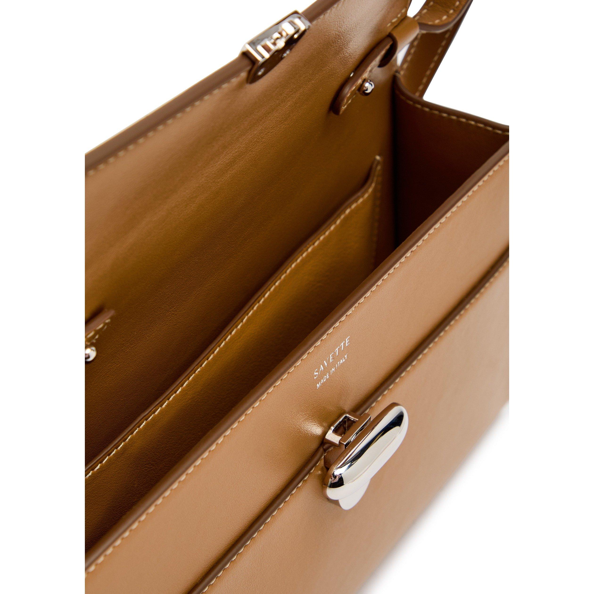 ORANGE - Savette - SYMMETRY SMOOTH SHOULDER BAG - 5
