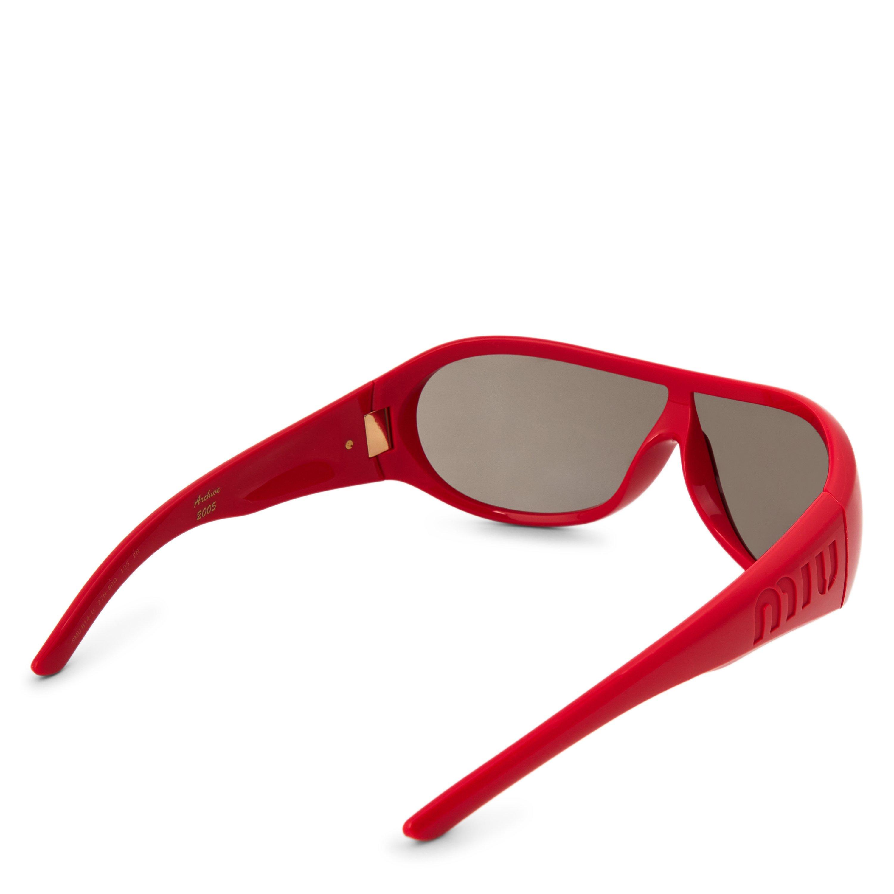 RED - Miu Miu - MIU MIU RUNWAY ACETATE SG - 2