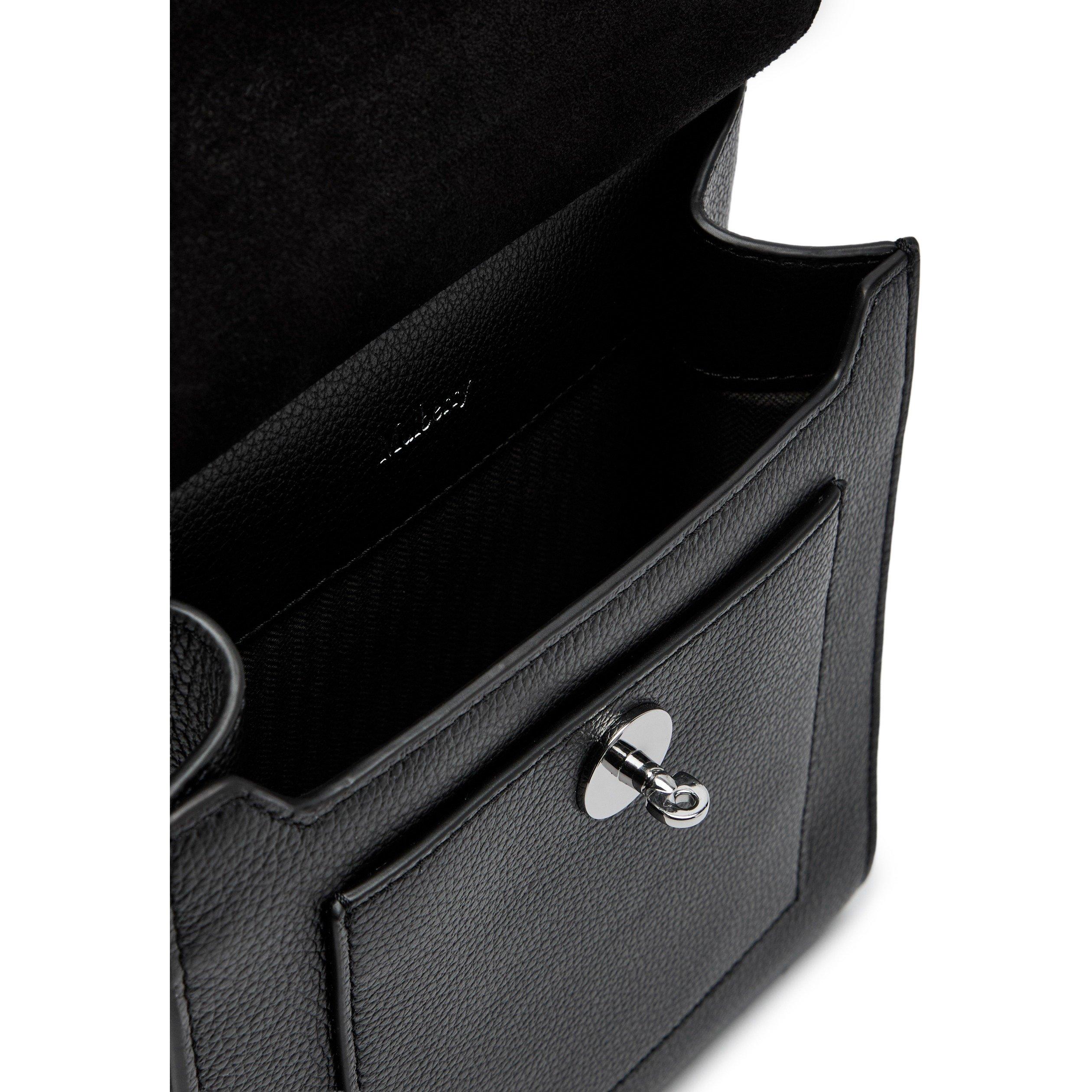 BLACK - Mulberry - SMALL ANTONY LEATHER MESSENGER BAG - 5