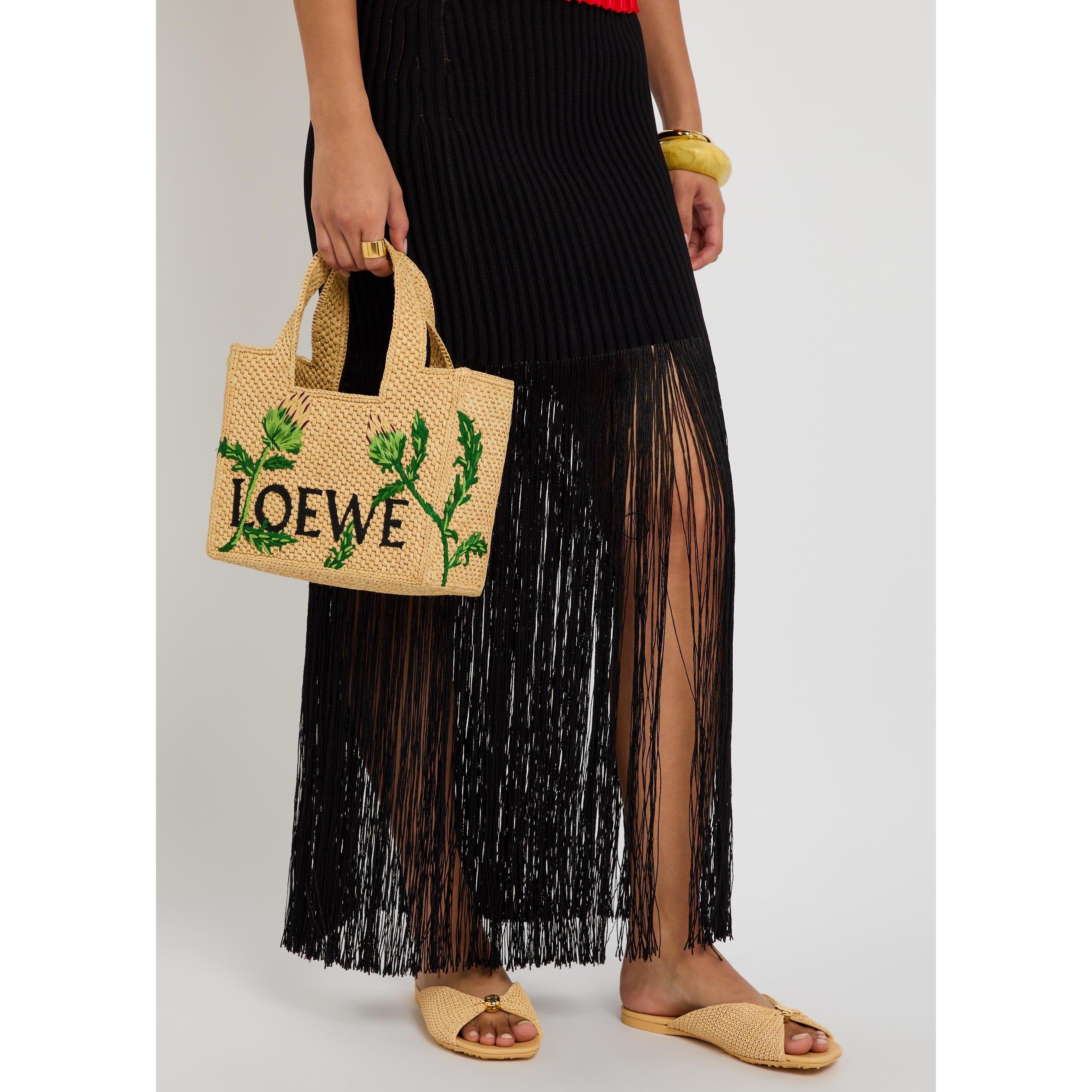 NATURAL - Loewe - LOEWE FONT TOTE ARTICHOKE S - 3