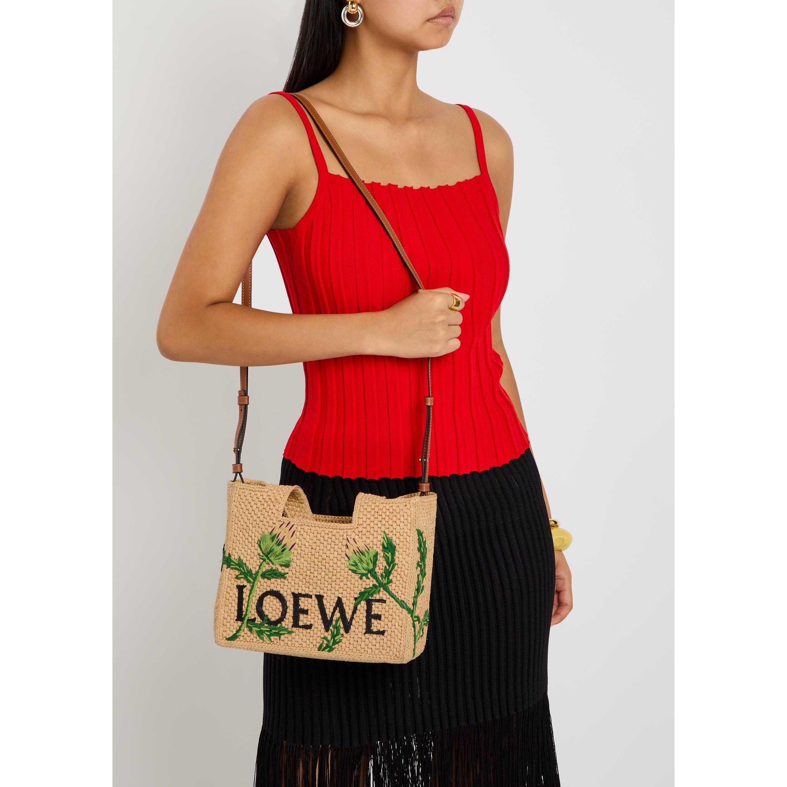 NATURAL - Loewe - LOEWE FONT TOTE ARTICHOKE S - 6
