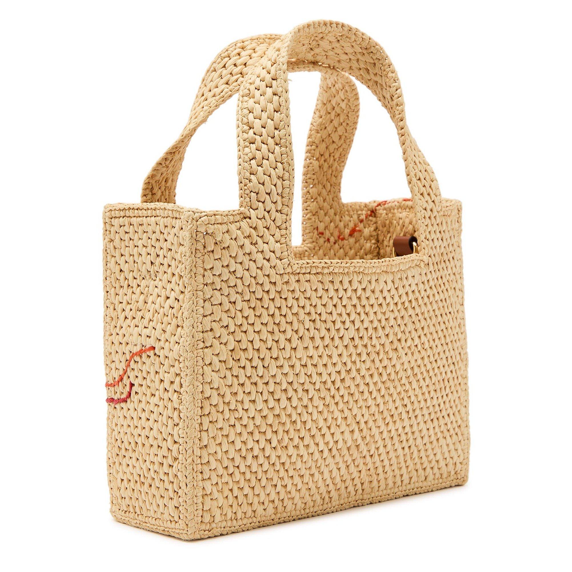 NATURAL - LOEWE - LOEWE FONT TOTE SHRIMP MINI - 2