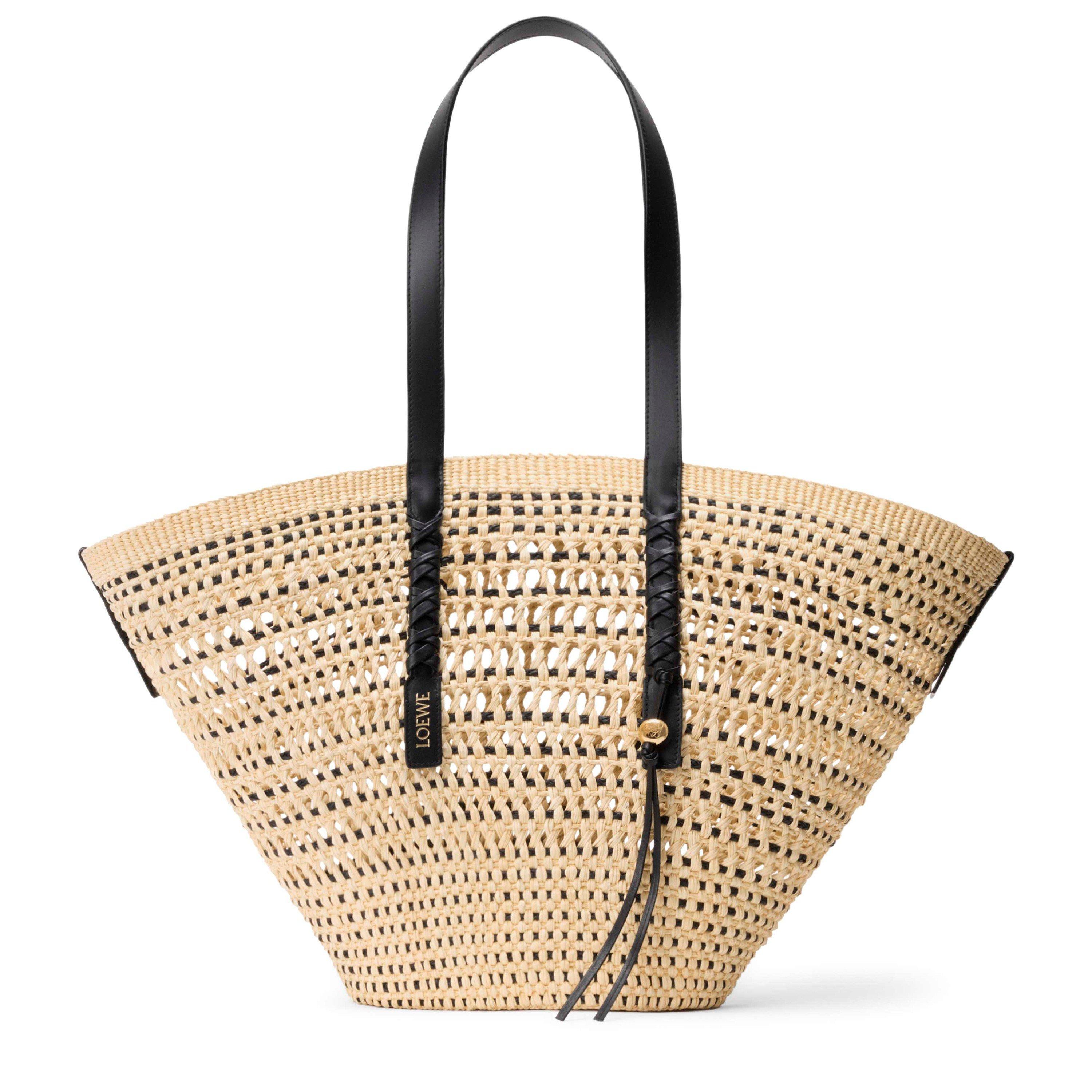 NATURAL - LOEWE - BRAID BASKET LARGE - 1