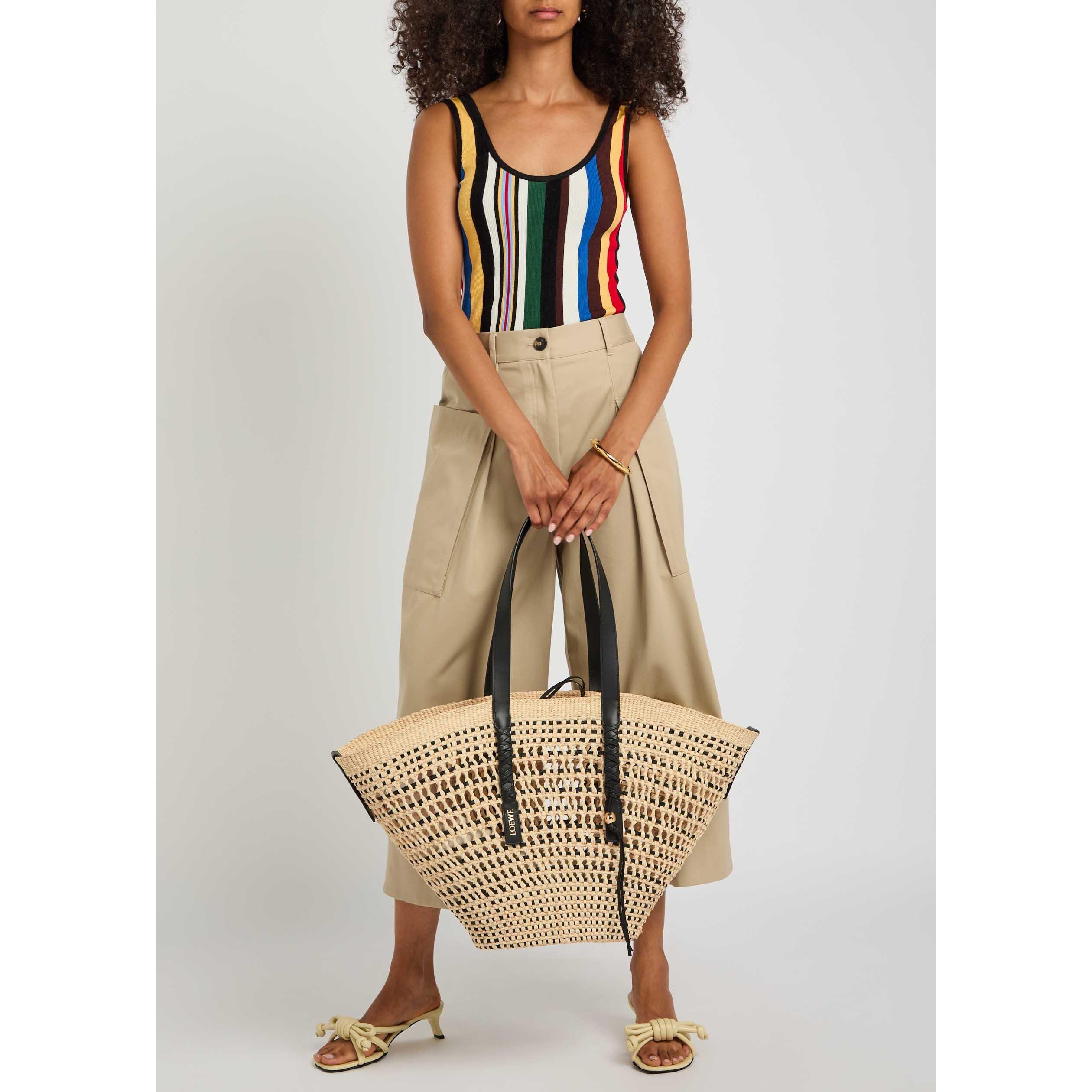 NATURAL - LOEWE - BRAID BASKET LARGE - 3