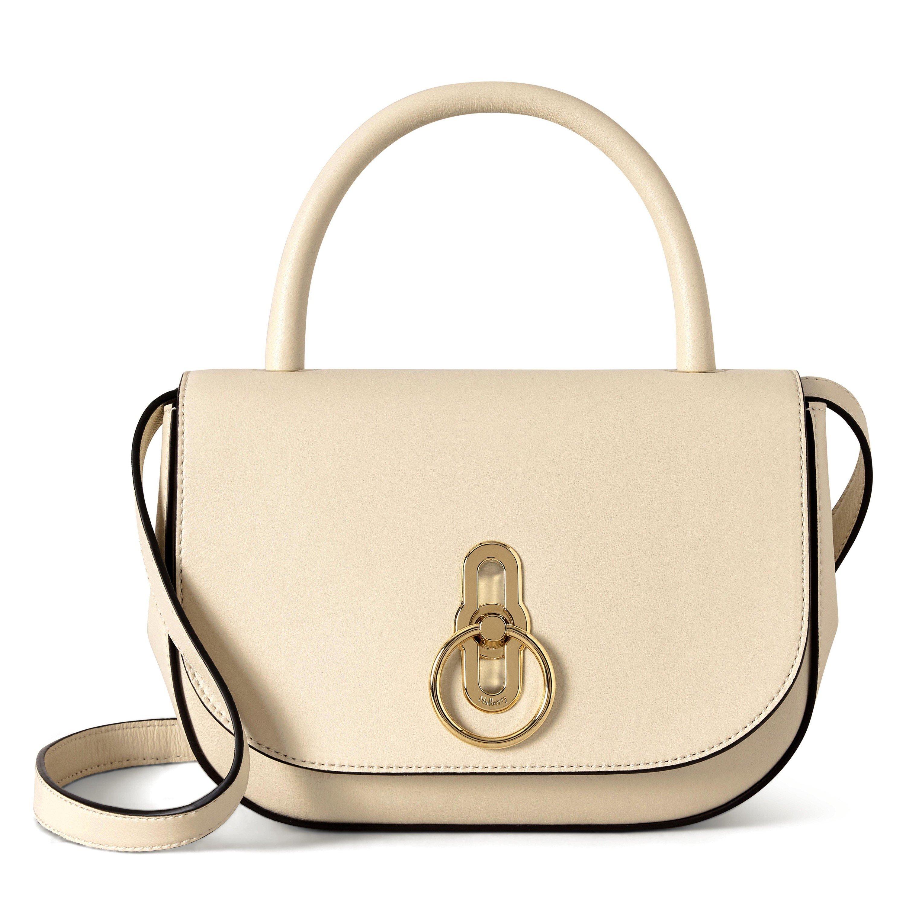 CREAM - Mulberry - AMBERLEY SMALL TOP HANDLE - 1