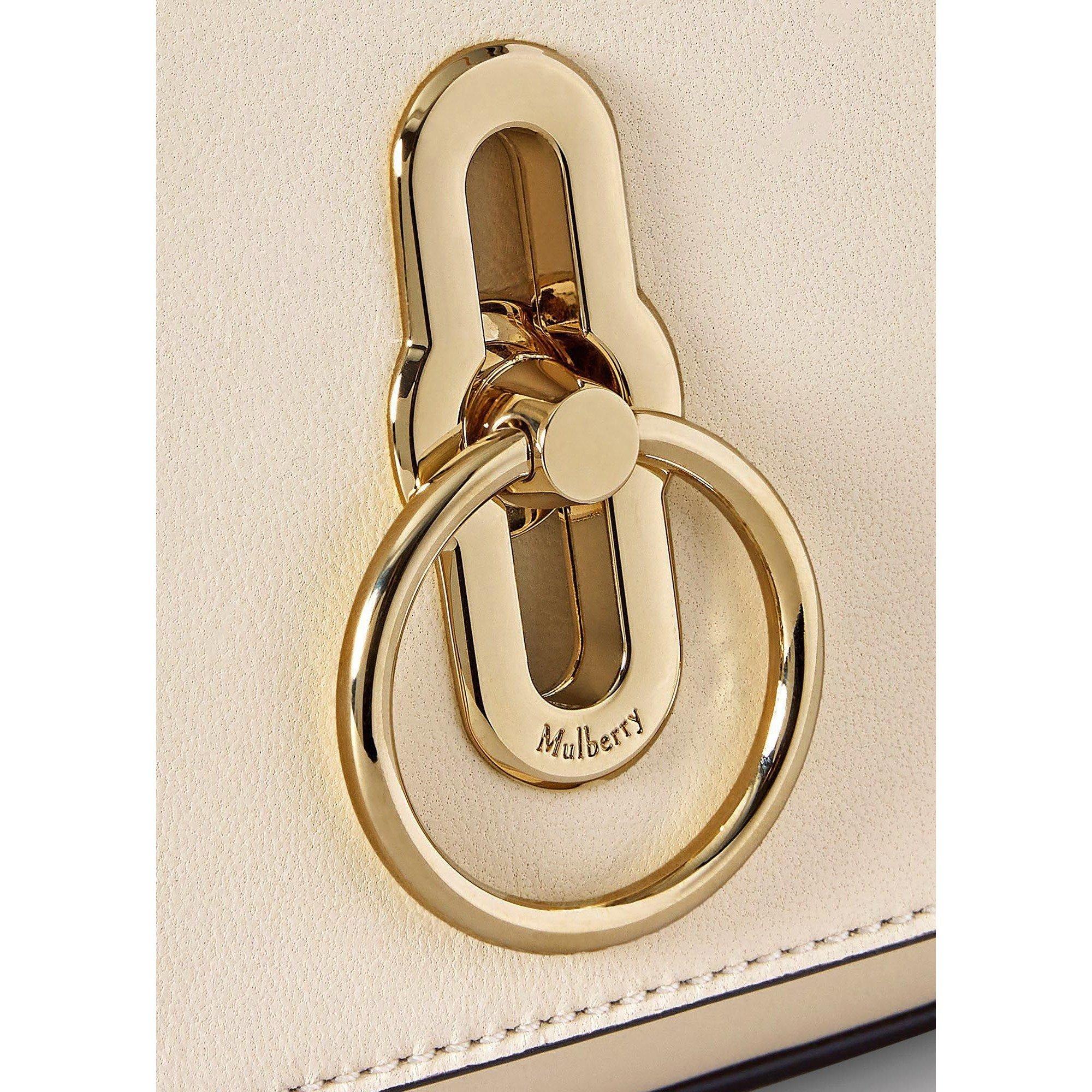 CREAM - Mulberry - AMBERLEY SMALL TOP HANDLE - 5