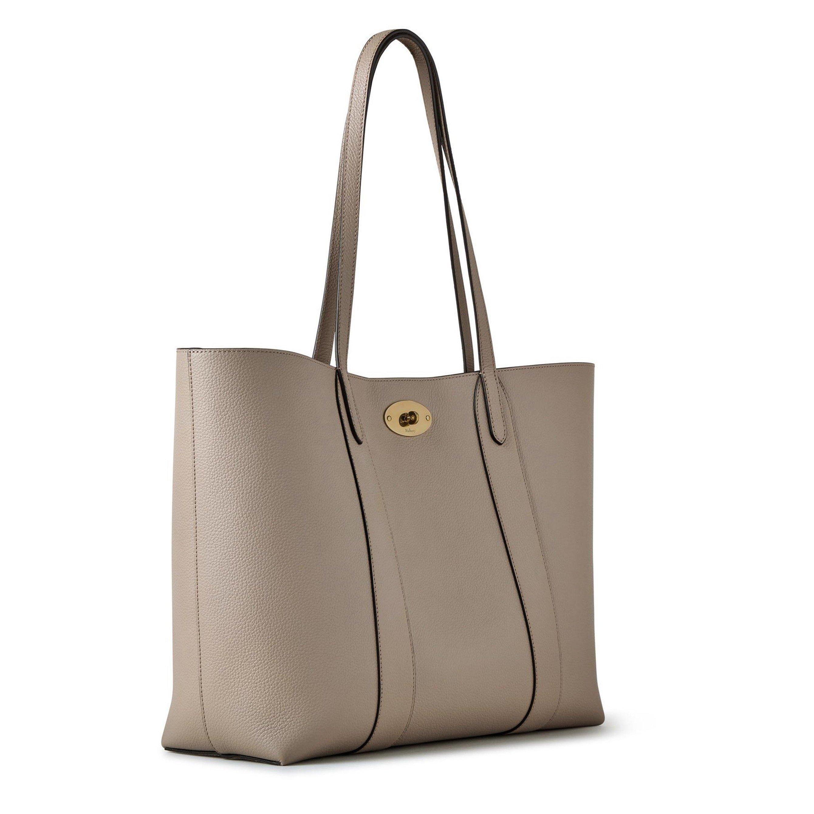 TAUPE - Mulberry - BAYSWATER GRAIN SMALL TOTE - 2