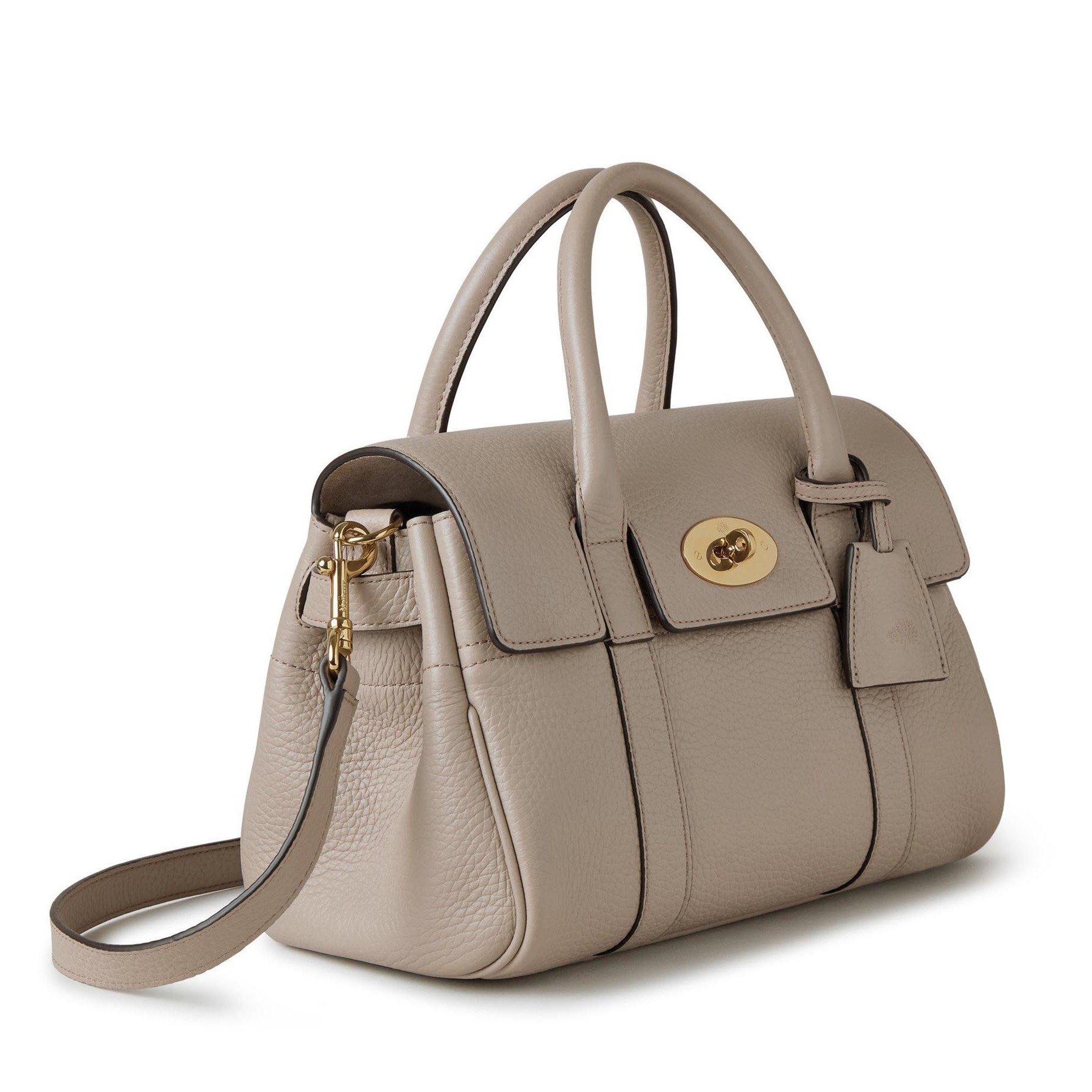 TAUPE - Mulberry - BAYSWATER SMALL SATCHEL TOTE - 2