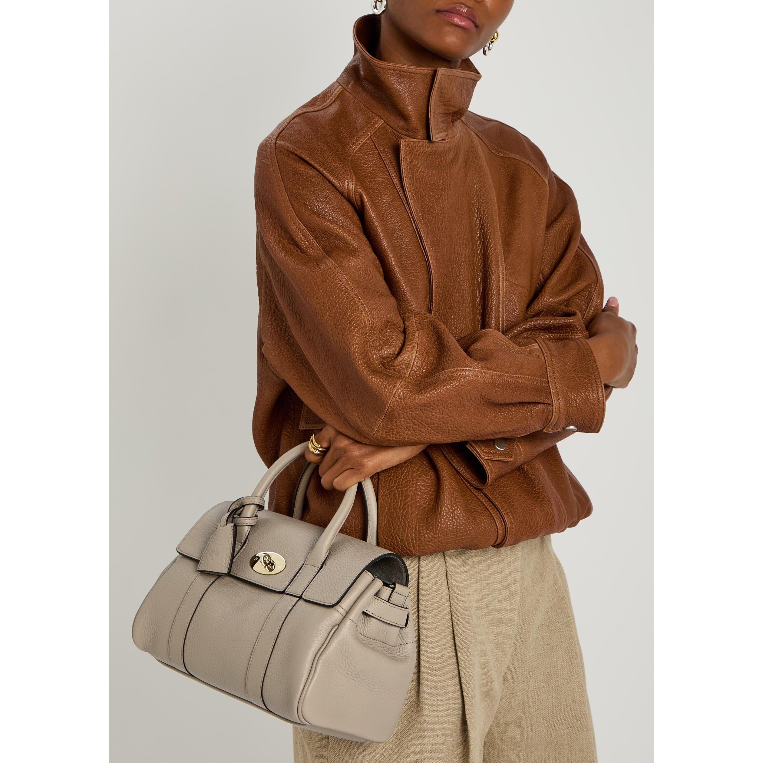TAUPE - Mulberry - BAYSWATER SMALL SATCHEL TOTE - 3