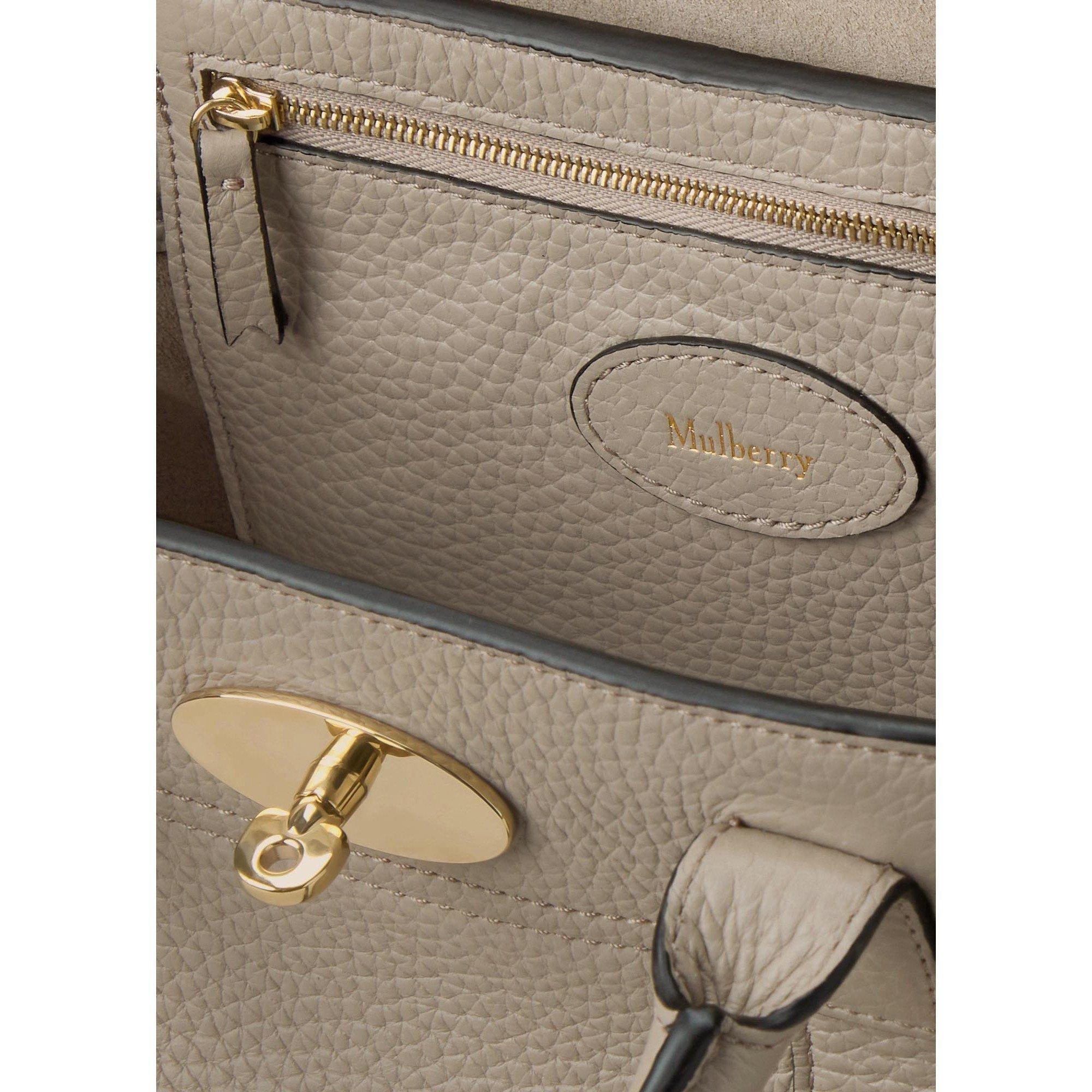 TAUPE - Mulberry - BAYSWATER SMALL SATCHEL TOTE - 4
