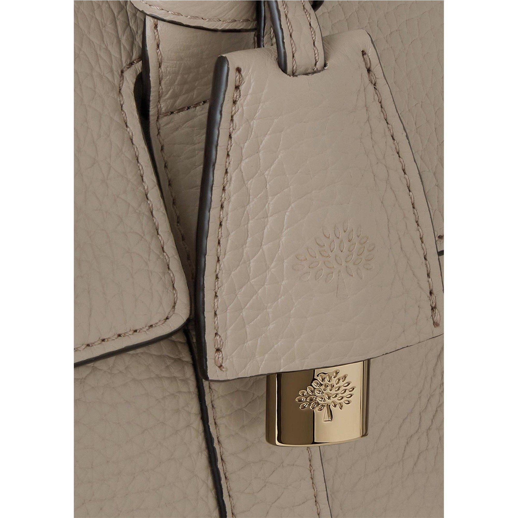 TAUPE - Mulberry - BAYSWATER SMALL SATCHEL TOTE - 5