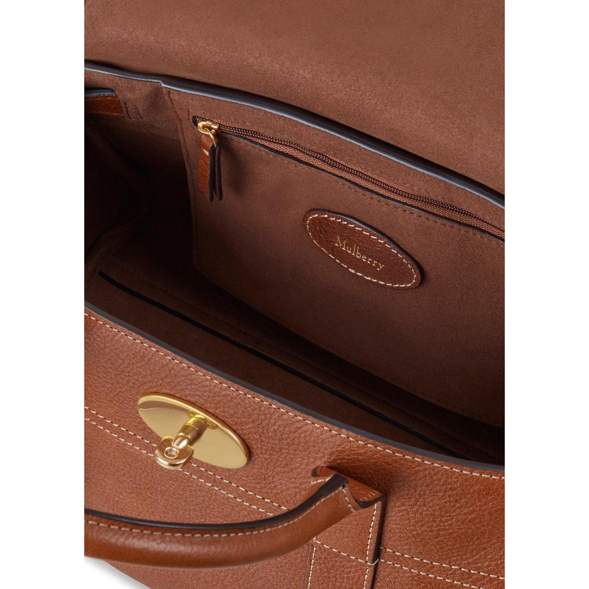 BROWN - Mulberry - BAYSWATER SMALL SATCHEL TOTE - 4