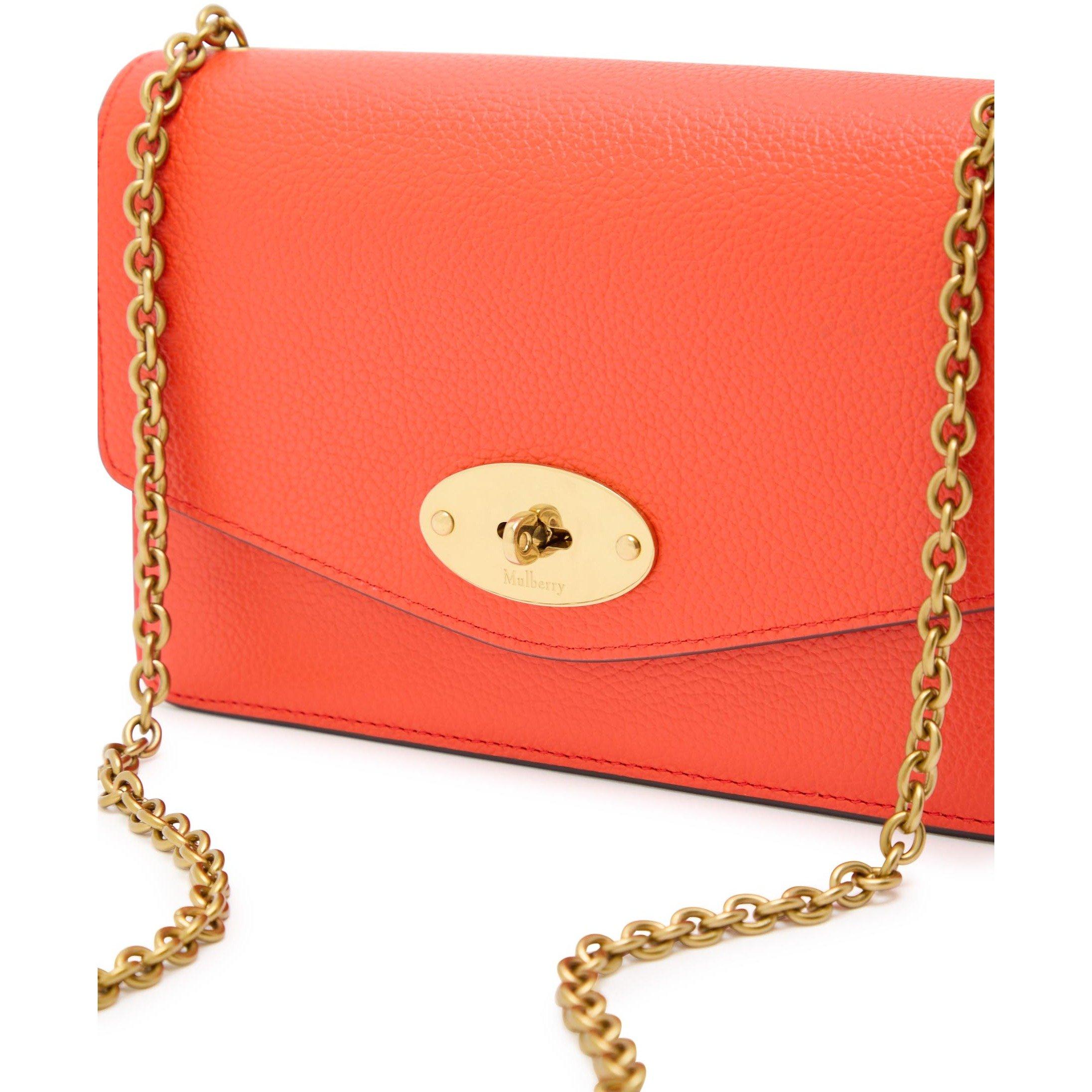 ORANGE - Mulberry - DARLEY GRAIN SMALL CROSSBODY B - 4