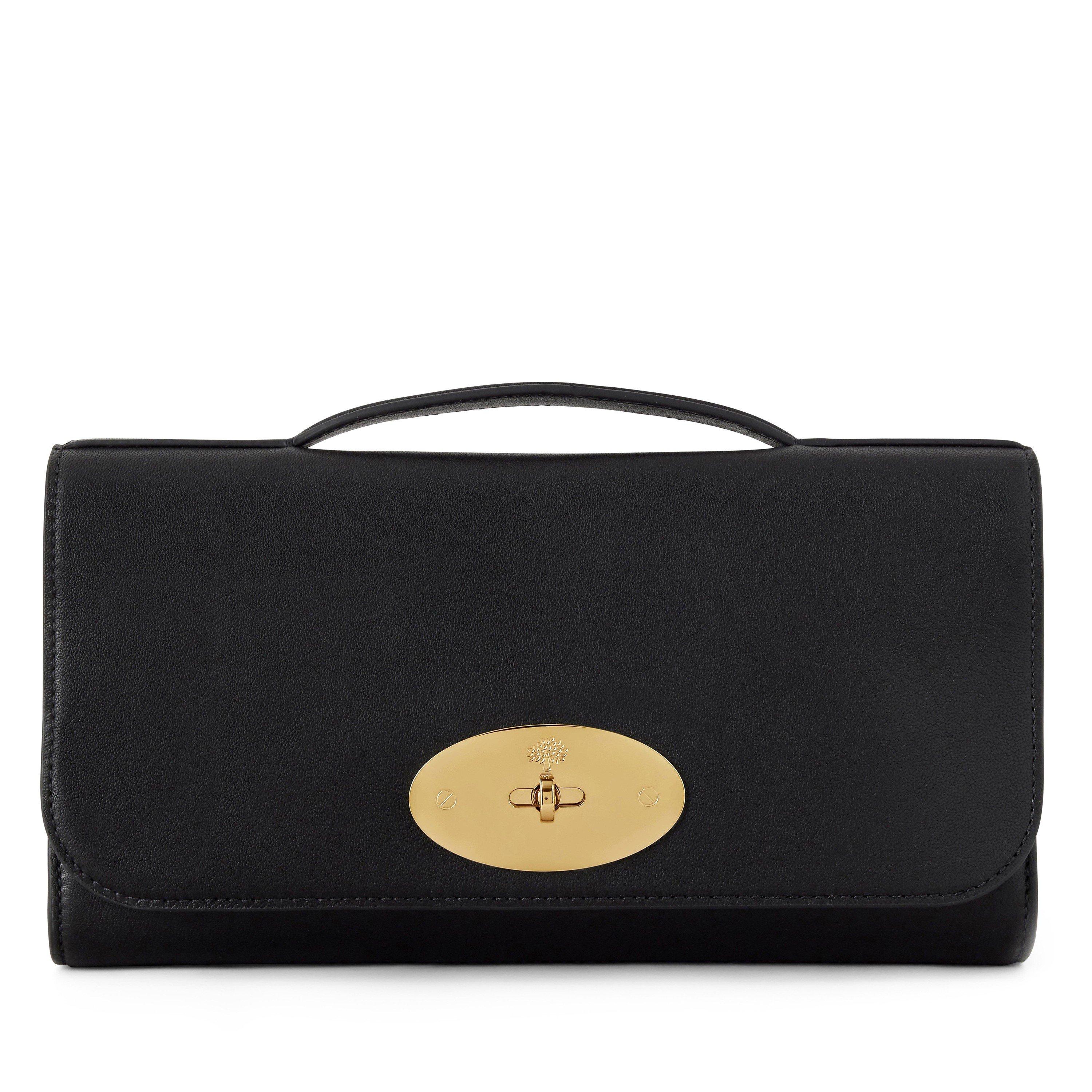 BLACK - Mulberry - LILY VESTA NAPPA CLUTCH