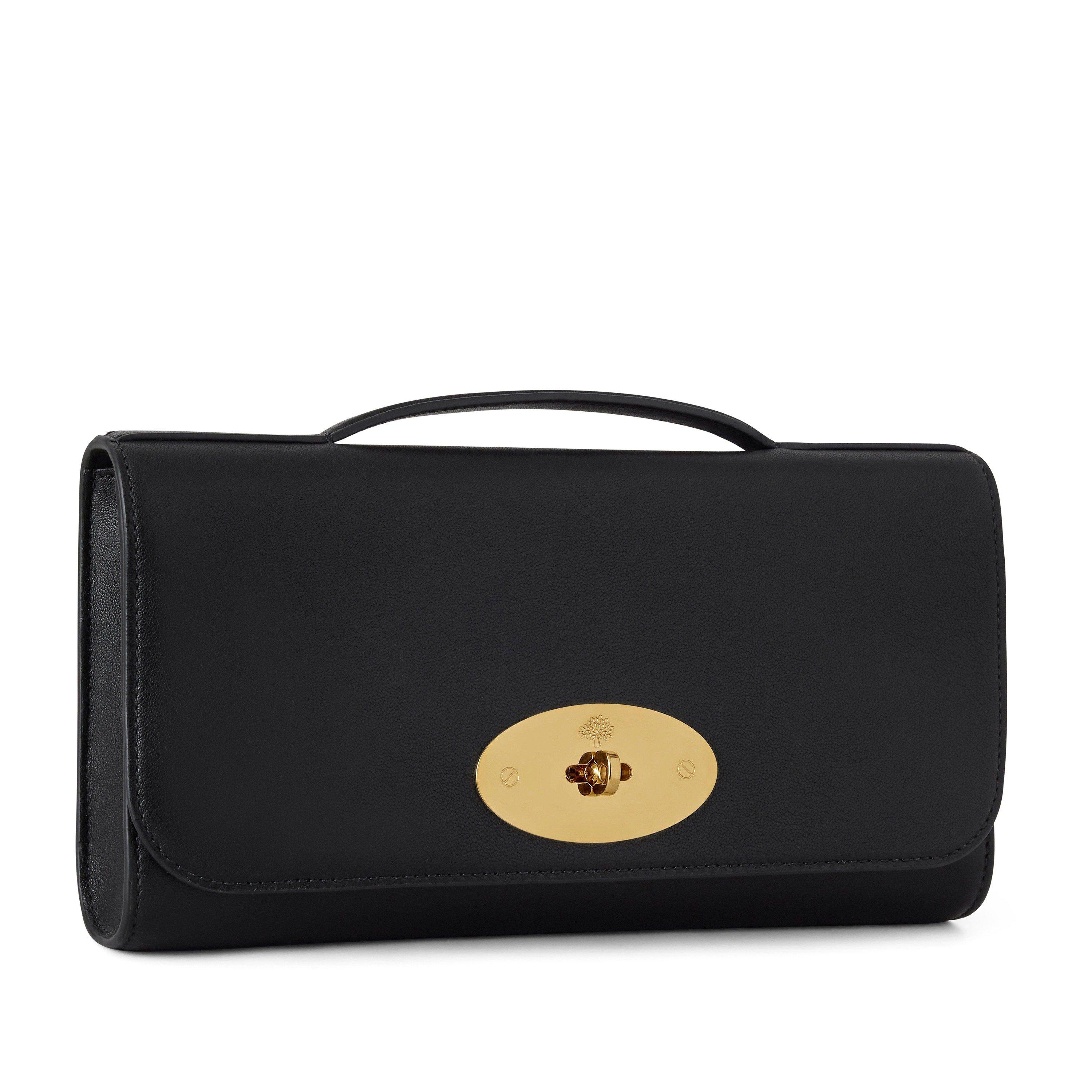 BLACK - Mulberry - Women's Lily Vesta Nappa Clutch Bag - 2