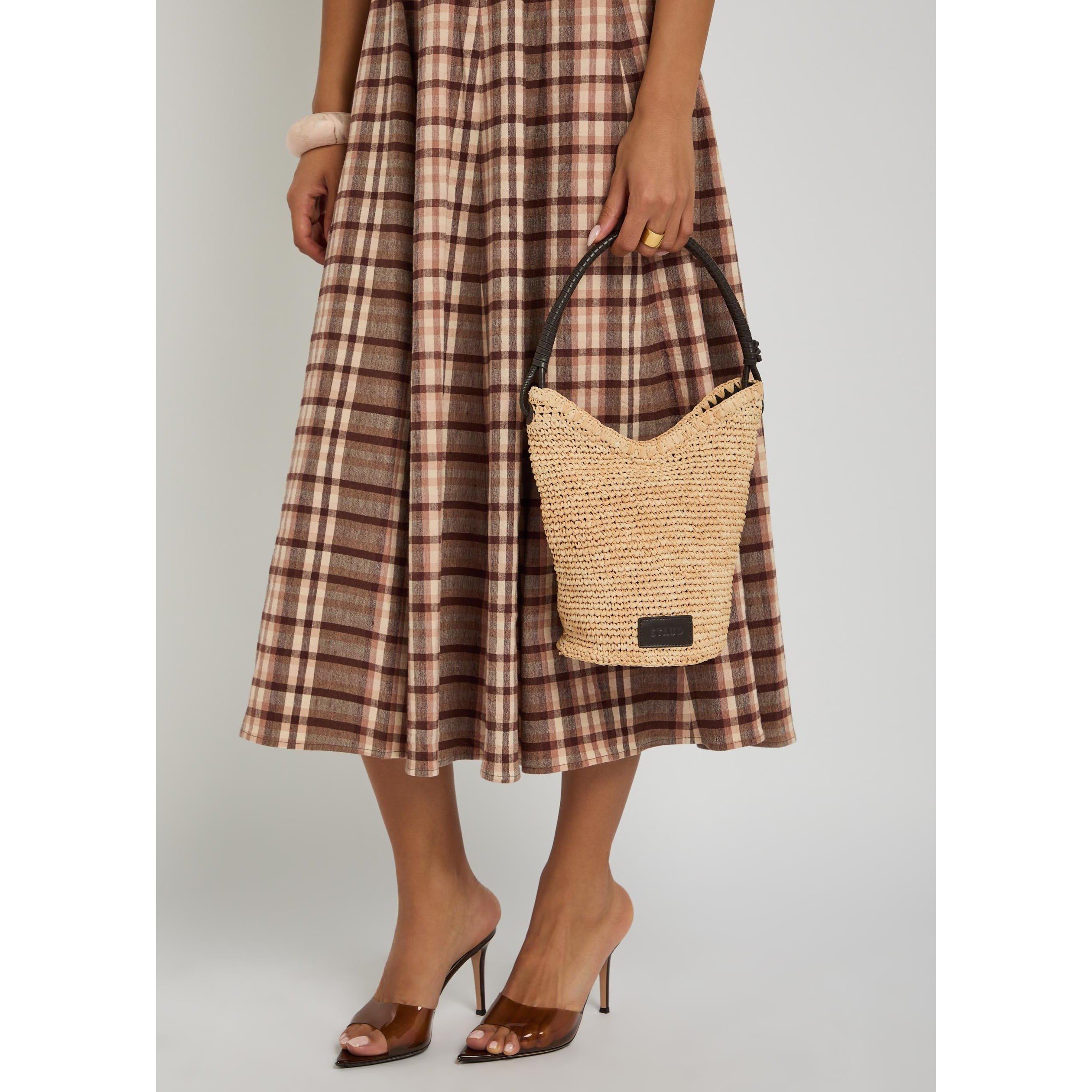 NATURAL - Staud - Women's Lani Raffia Bucket Bag - 3