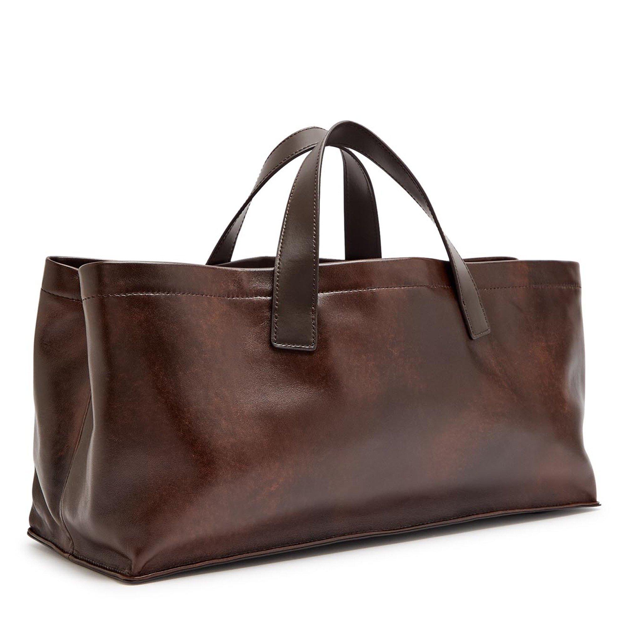 DARK BROWN - Staud - PORT TOTE - 2