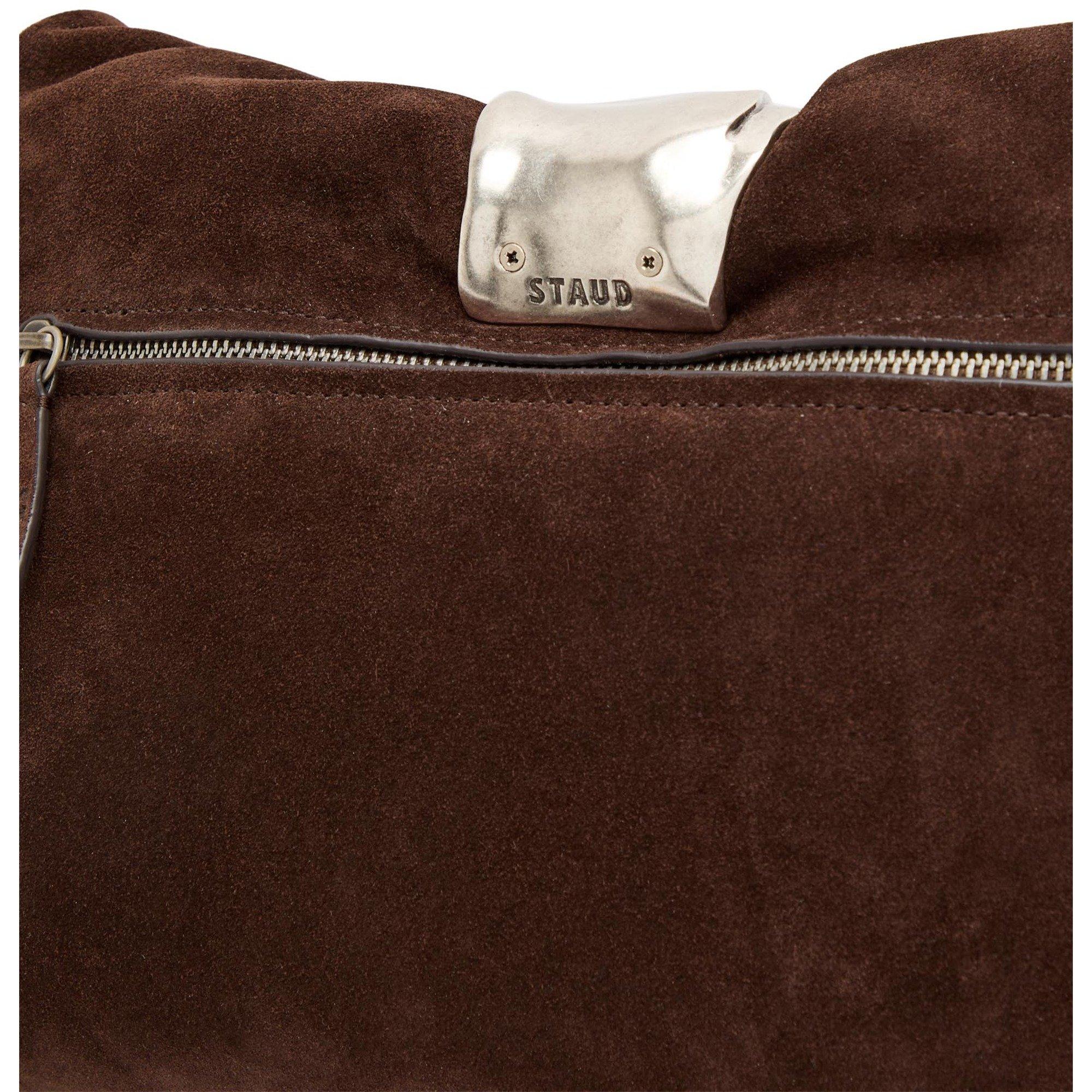 DARK BROWN - Staud - CUFF CLUTCH - 4