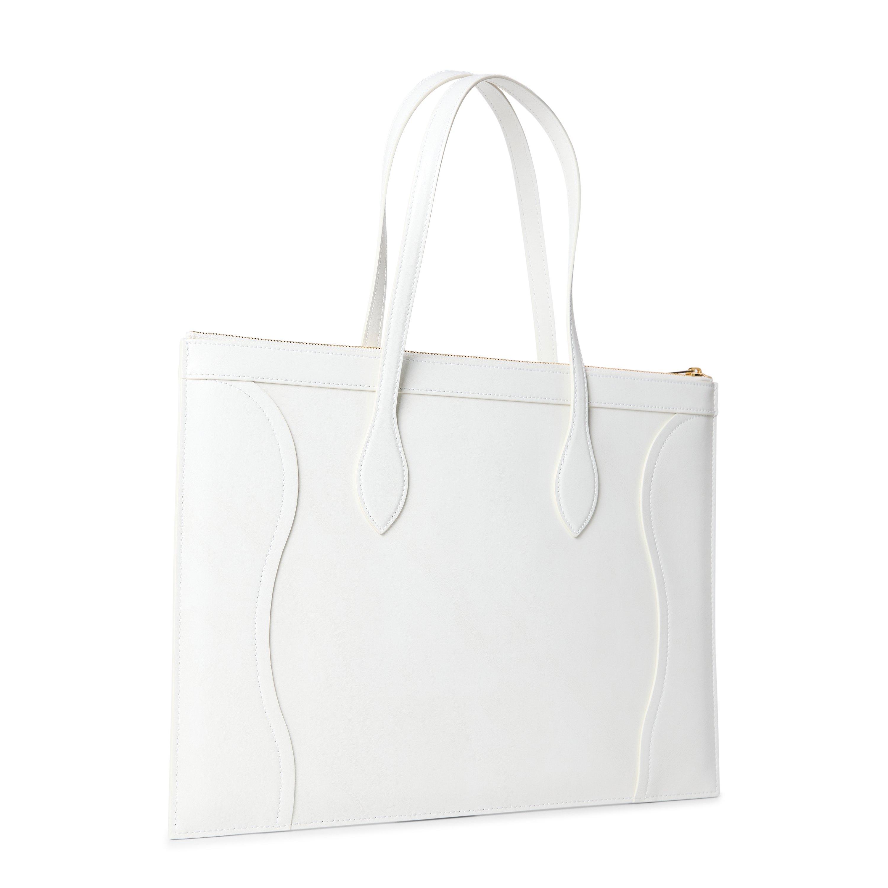 WHITE - Celine - FLAT CABAS NEW LUGGAGE GL - 2