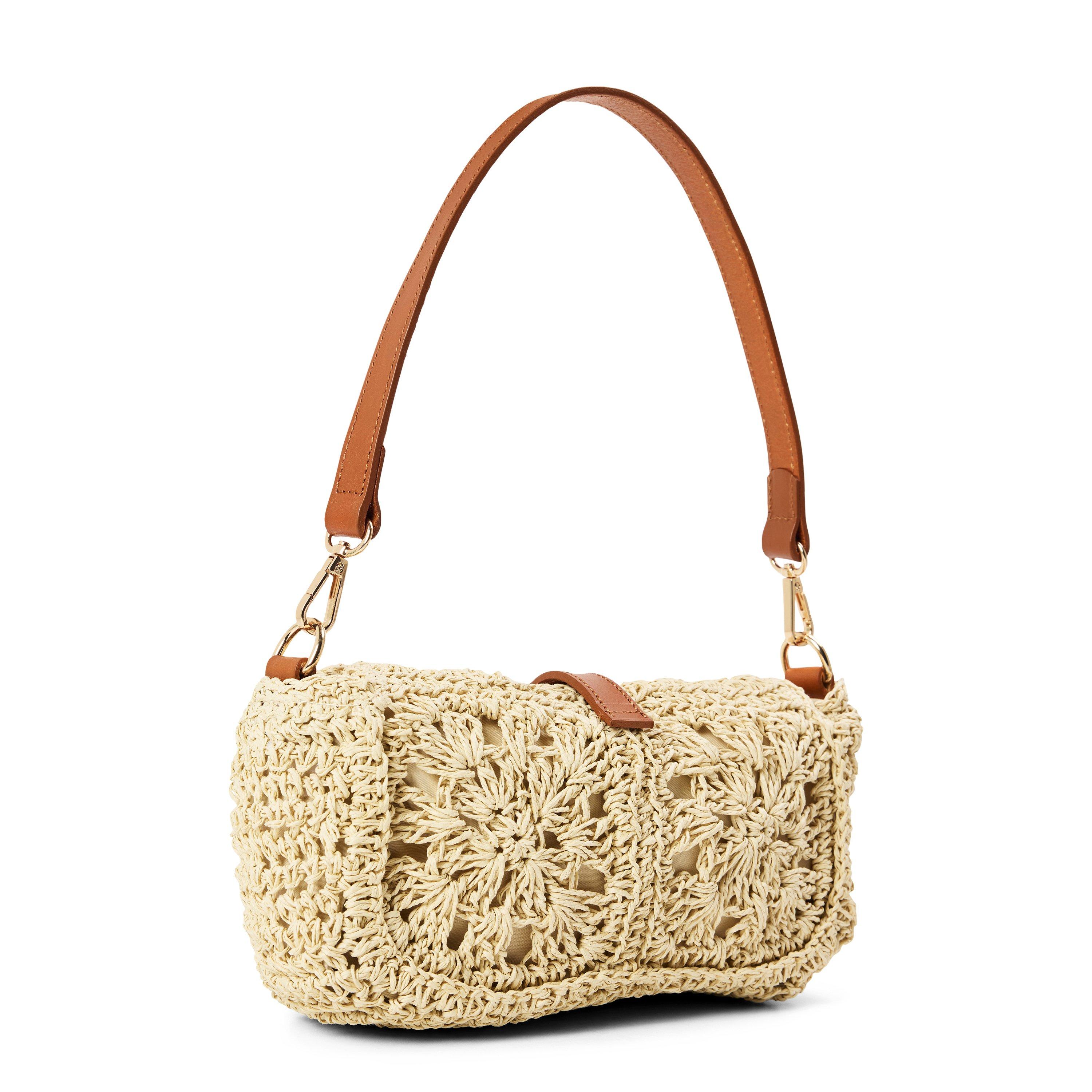 BEIGE AND OTHER - Melissa Odabash - B LIPARI STRAW SHOULDER B - 2