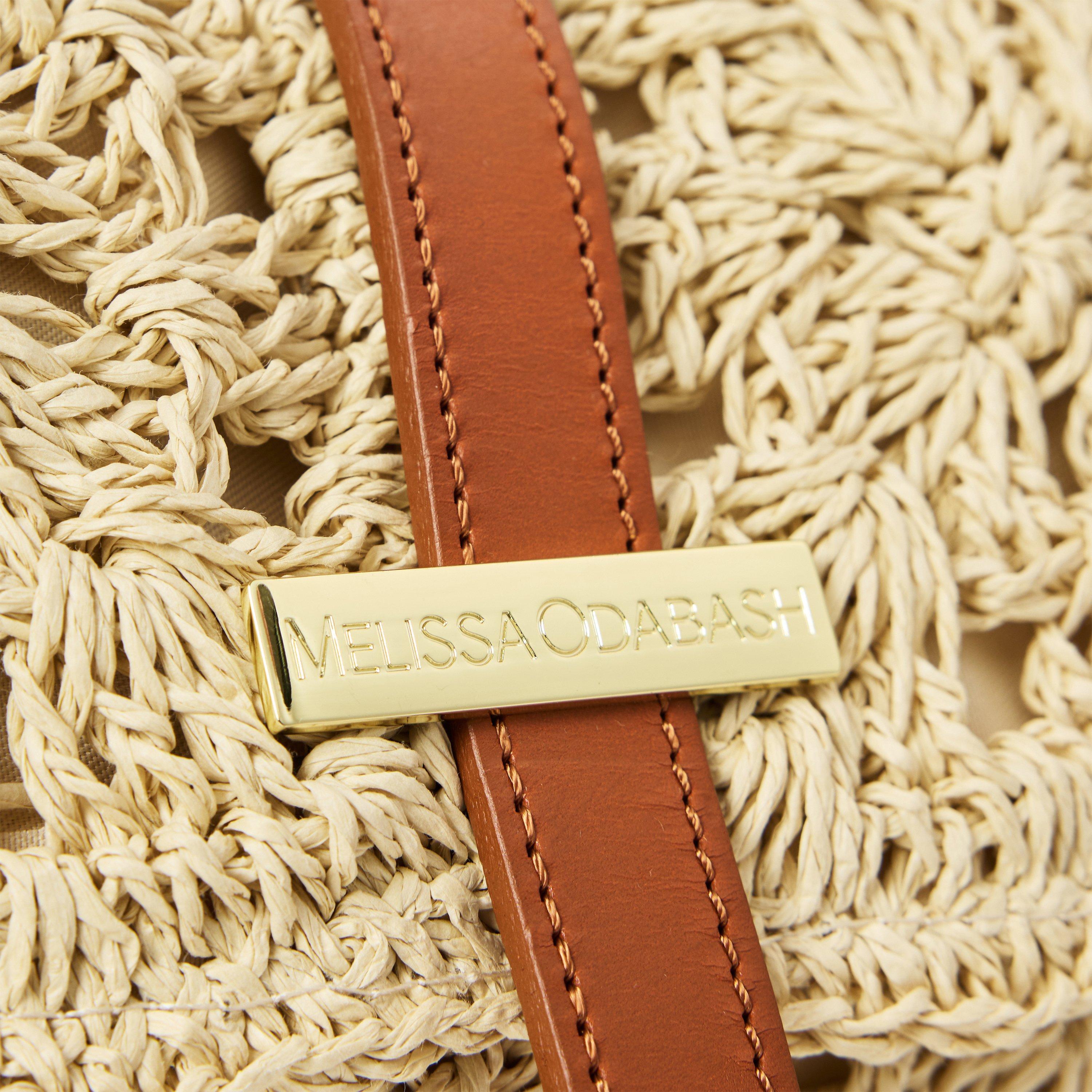 BEIGE AND OTHER - Melissa Odabash - B LIPARI STRAW SHOULDER B - 3