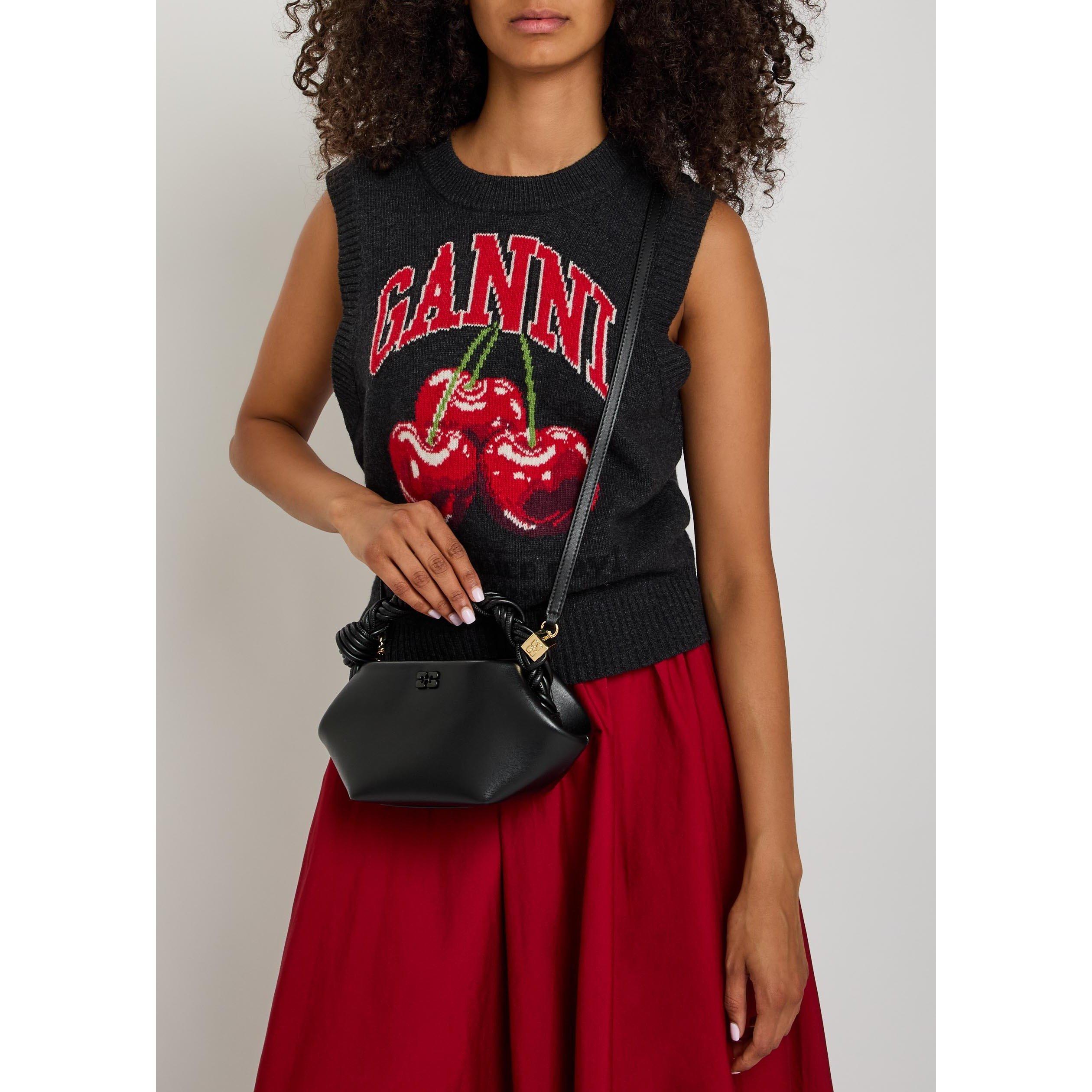 BLACK - Ganni - Ganni Bou Bag Mini - 3