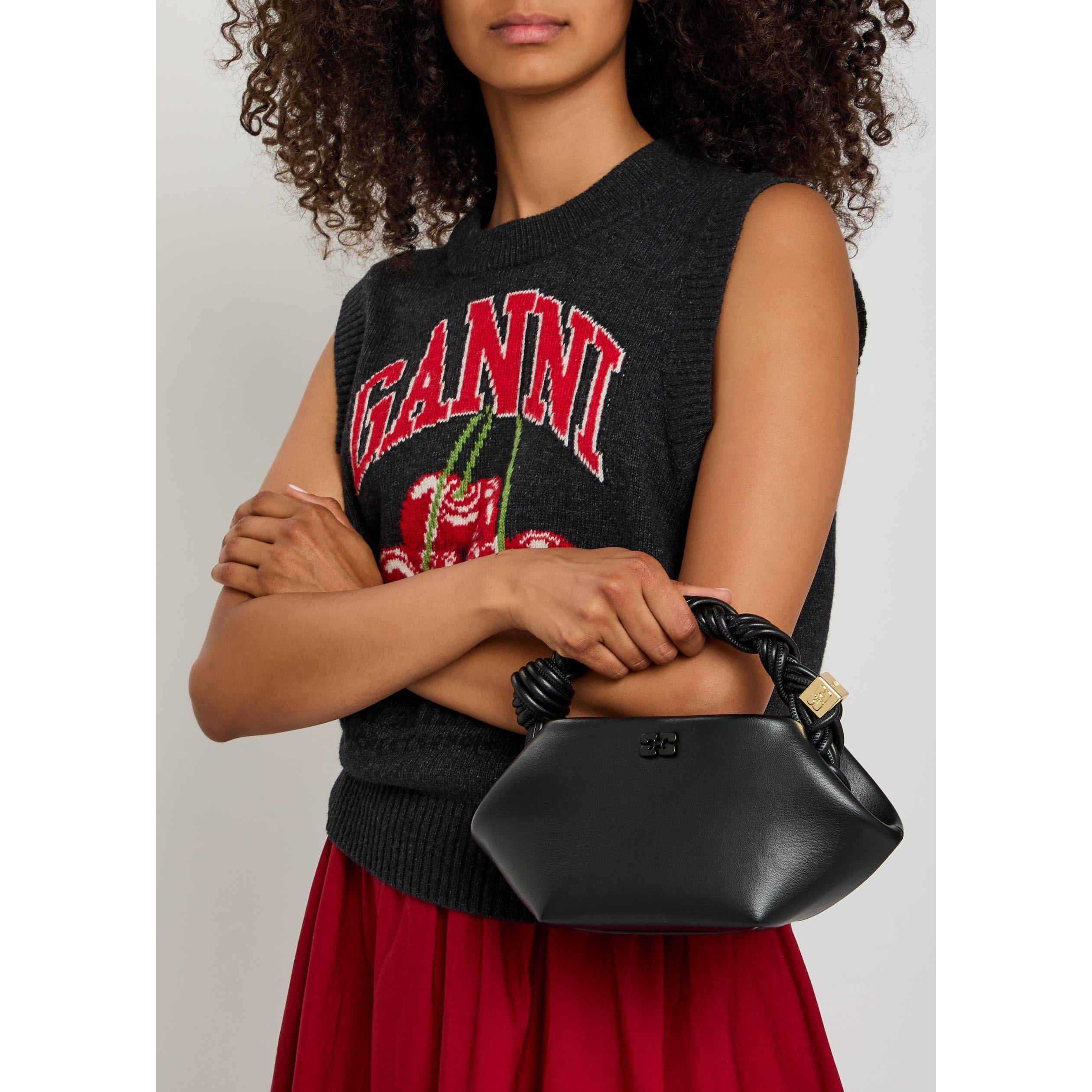 BLACK - Ganni - Ganni Bou Bag Mini - 6