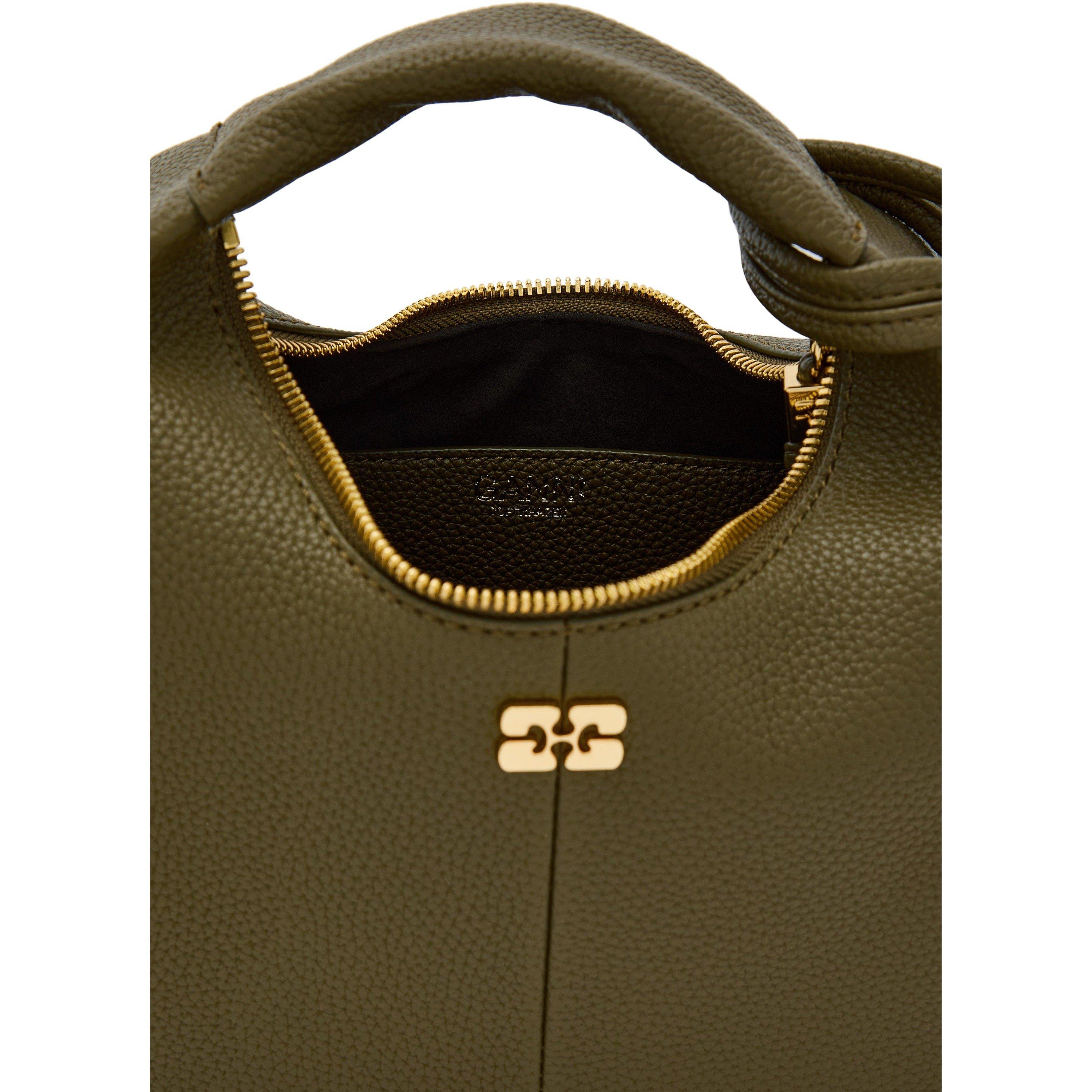 OLIVE - Ganni - Hobo Mini Grained - 5